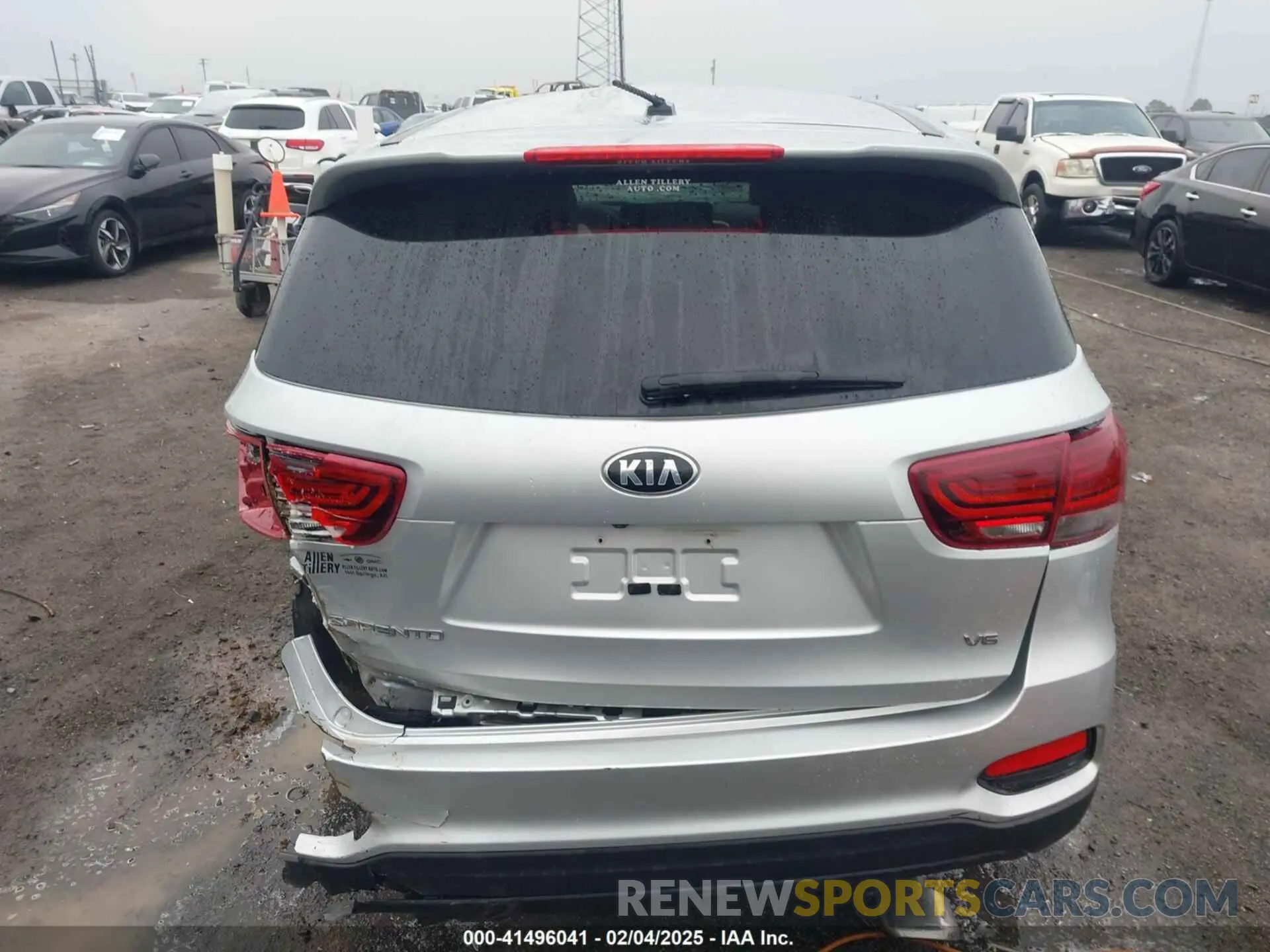 13 fotografías del automóvil dañado 5XYPG4A5XLG628545 KIA SORENTO 2020