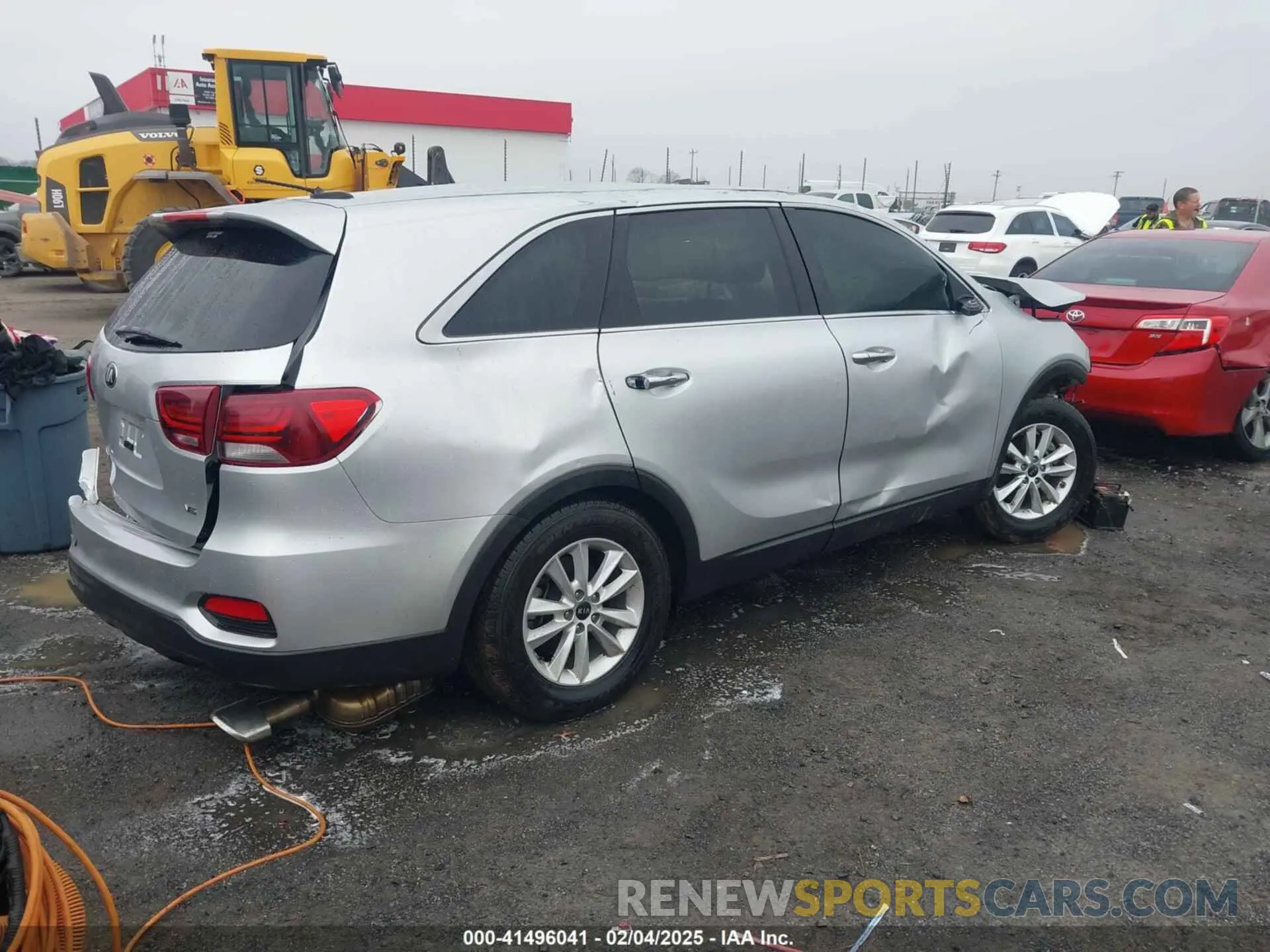 4 fotografías del automóvil dañado 5XYPG4A5XLG628545 KIA SORENTO 2020
