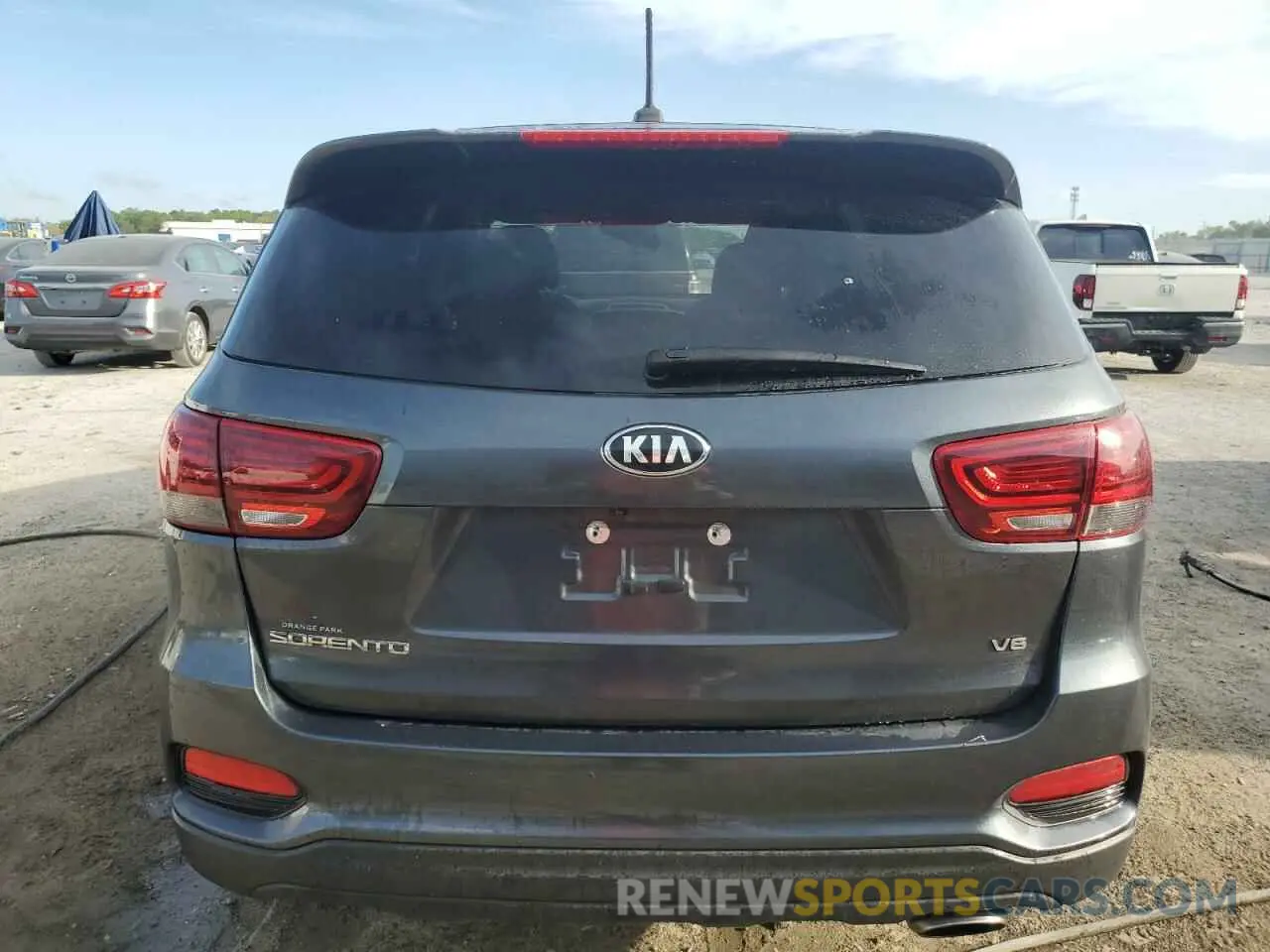 6 fotografías del automóvil dañado 5XYPG4A5XLG691919 KIA SORENTO 2020