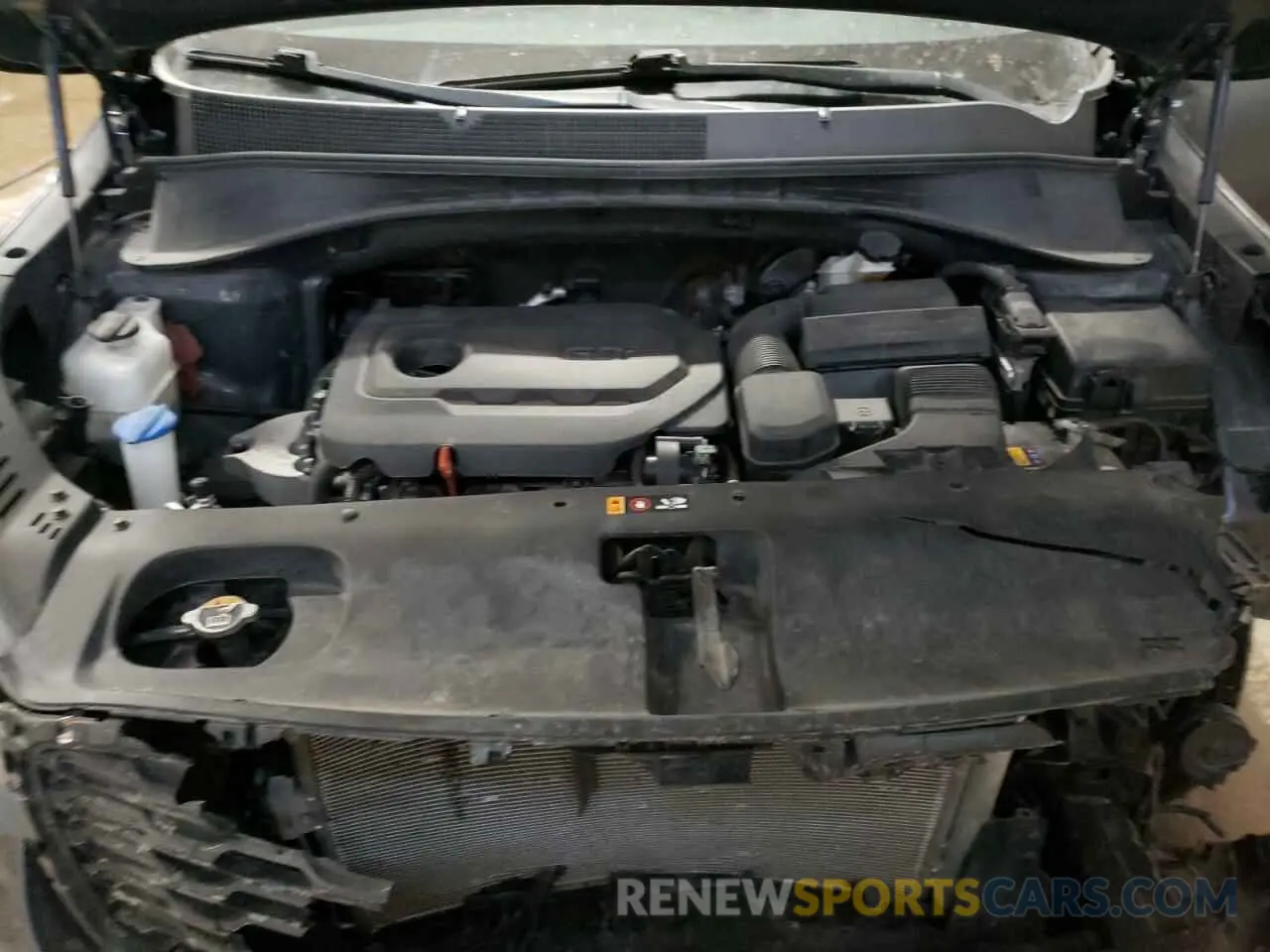 12 fotografías del automóvil dañado 5XYPGDA31LG663506 KIA SORENTO 2020