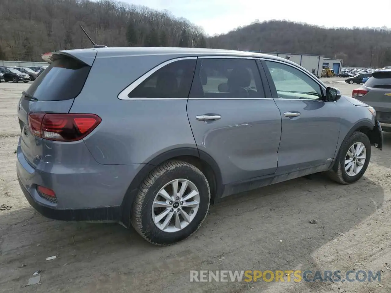 3 fotografías del automóvil dañado 5XYPGDA31LG698739 KIA SORENTO 2020
