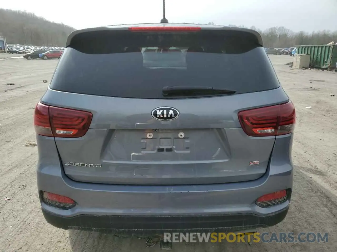 6 fotografías del automóvil dañado 5XYPGDA31LG698739 KIA SORENTO 2020