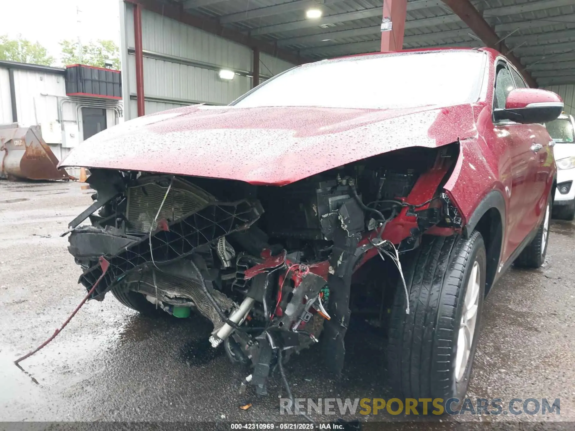 6 fotografías del automóvil dañado 5XYPGDA31LG702630 KIA SORENTO 2020