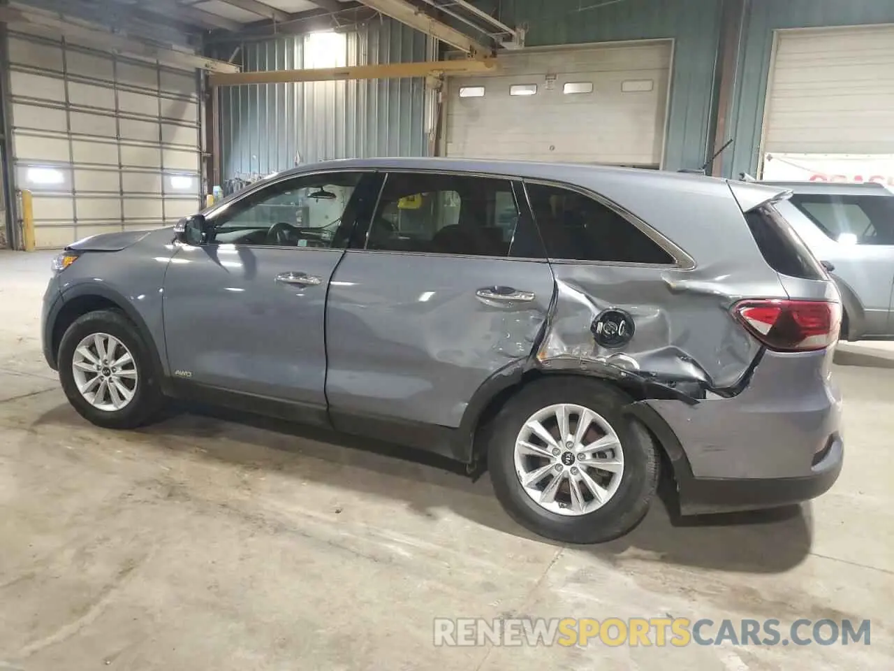 2 fotografías del automóvil dañado 5XYPGDA35LG631612 KIA SORENTO 2020