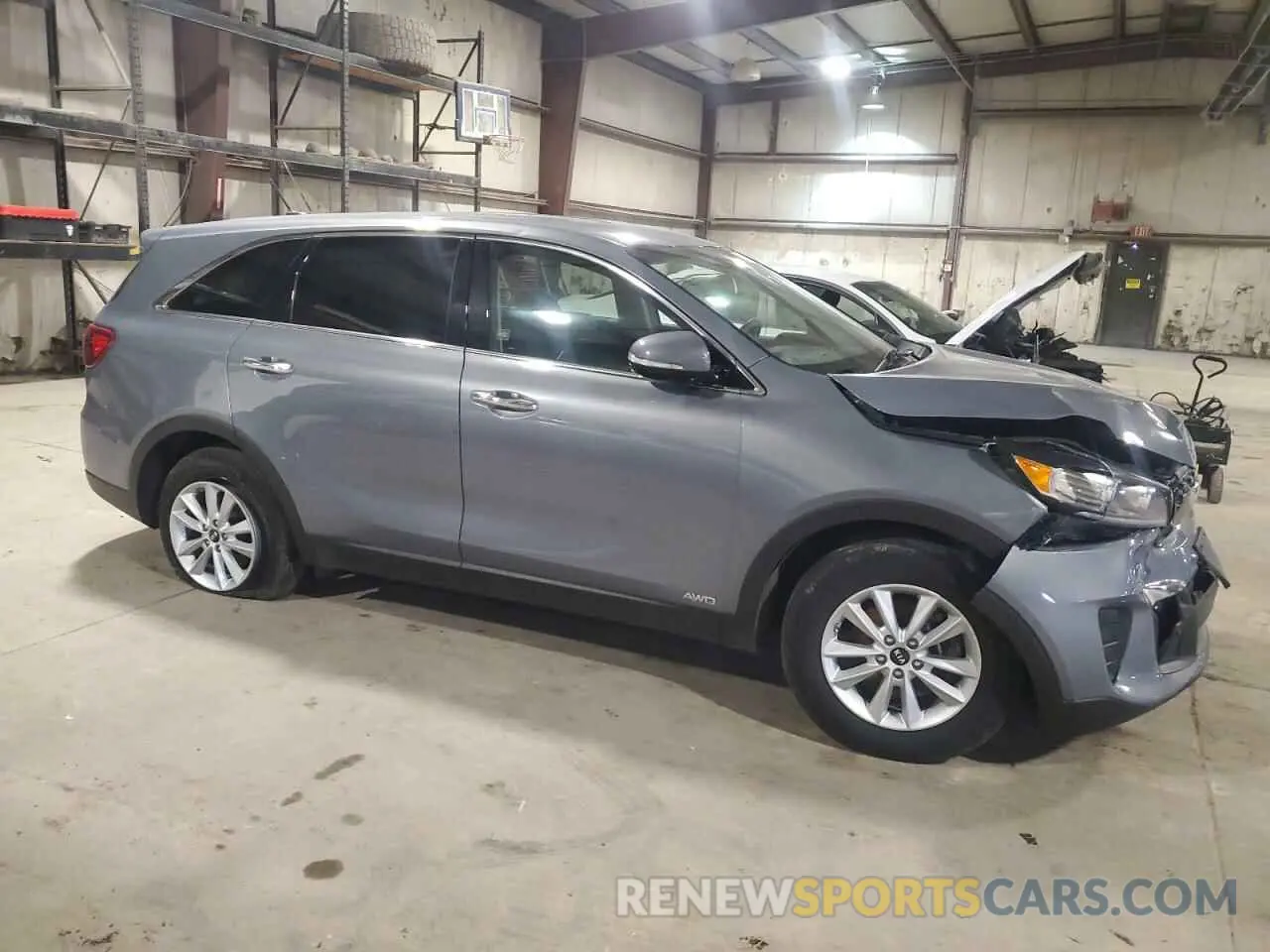 4 fotografías del automóvil dañado 5XYPGDA35LG631612 KIA SORENTO 2020