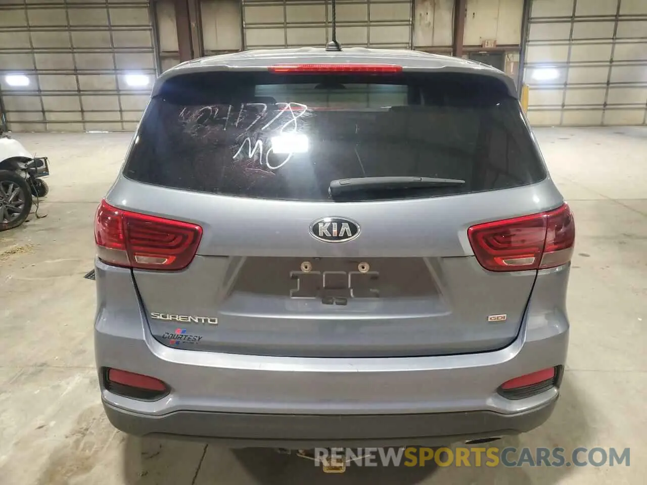 6 fotografías del automóvil dañado 5XYPGDA35LG631612 KIA SORENTO 2020