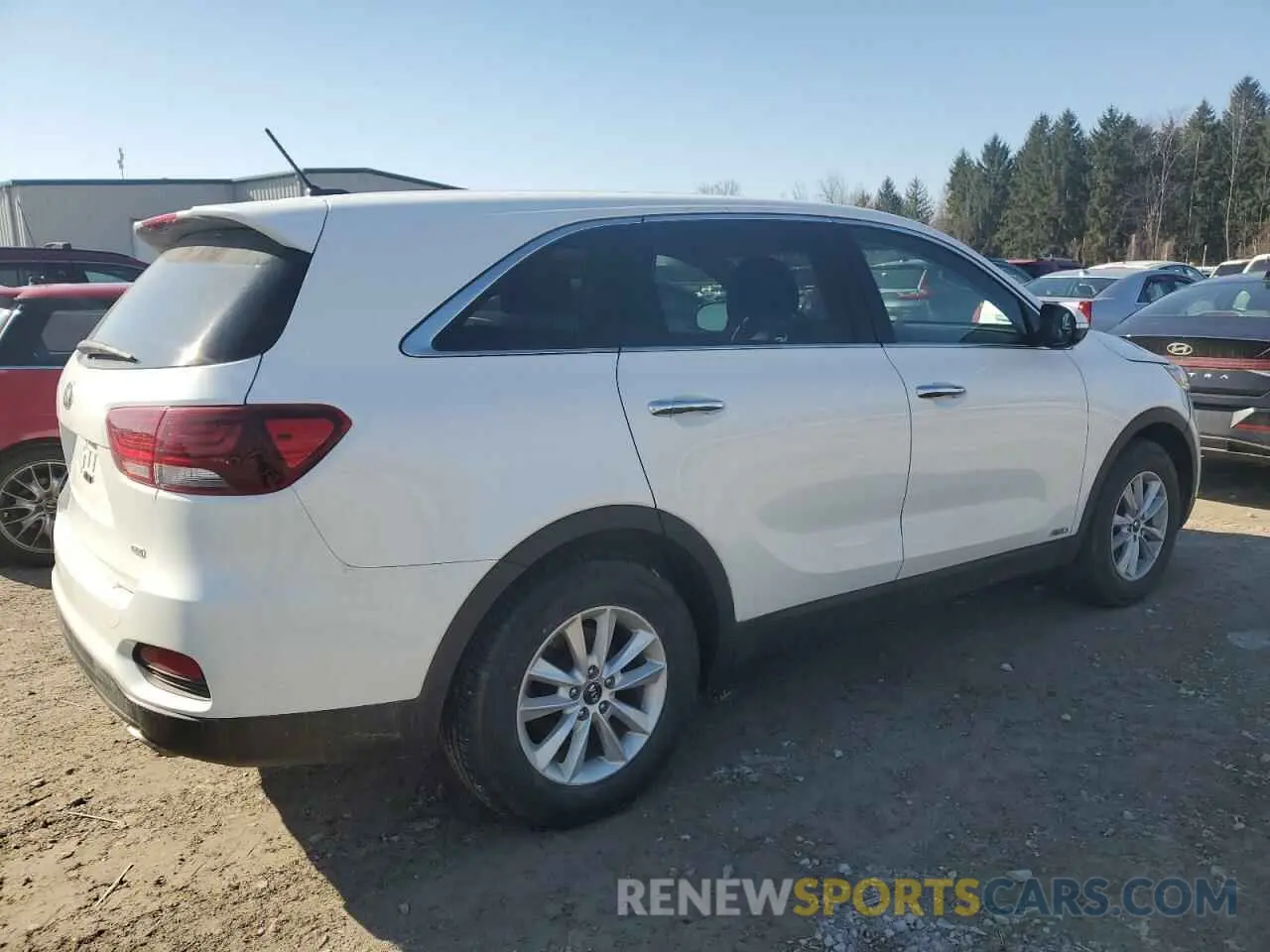 3 fotografías del automóvil dañado 5XYPGDA35LG690661 KIA SORENTO 2020