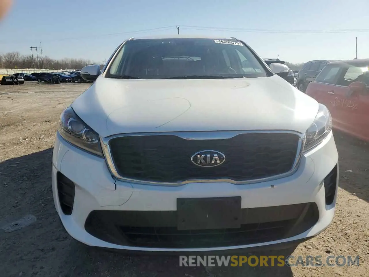 5 fotografías del automóvil dañado 5XYPGDA35LG690661 KIA SORENTO 2020