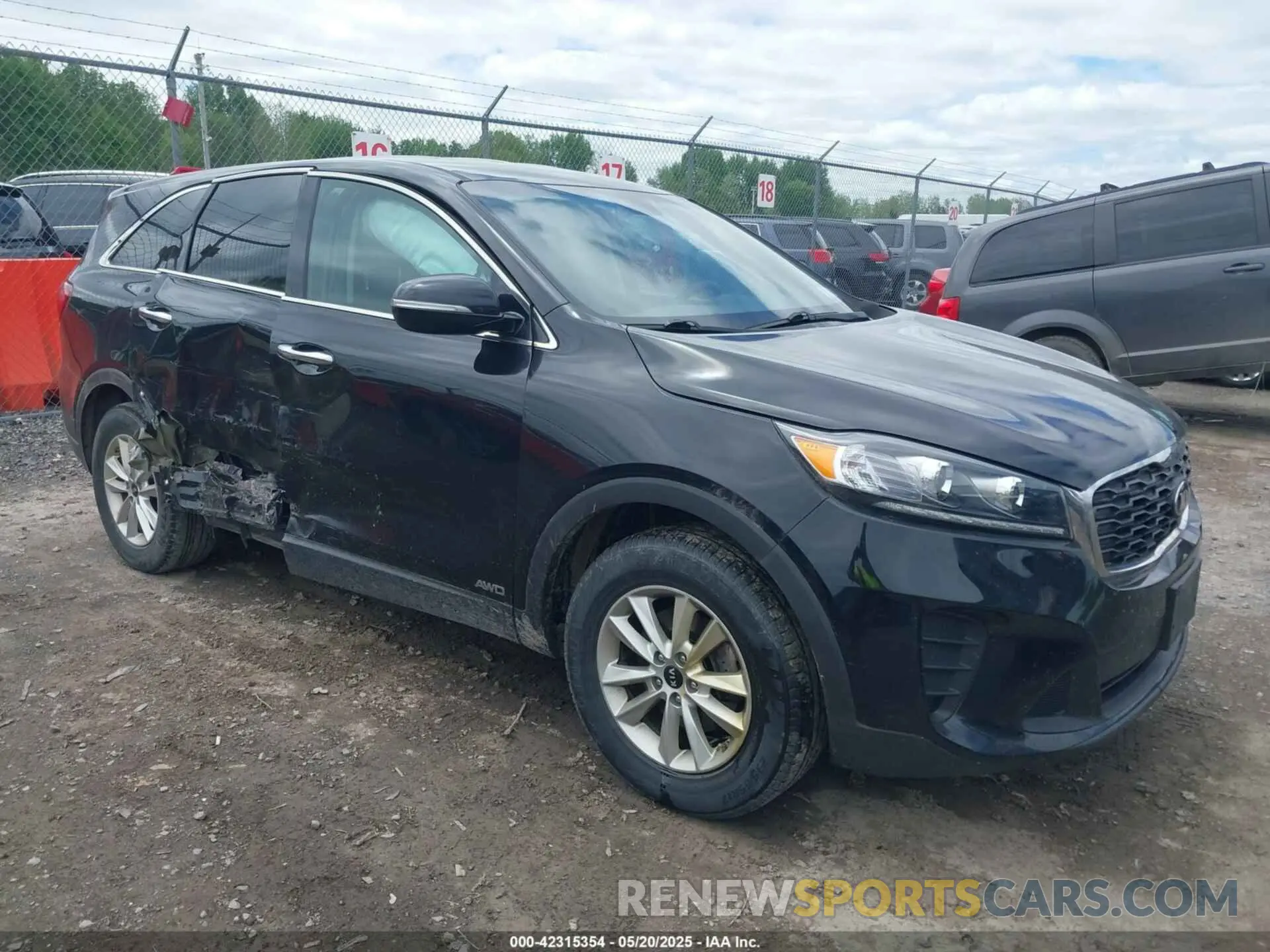 1 fotografías del automóvil dañado 5XYPGDA35LG693799 KIA SORENTO 2020