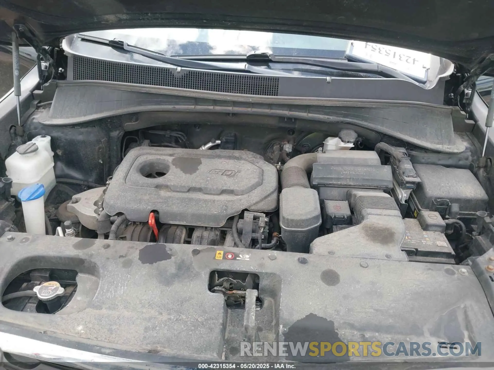 10 fotografías del automóvil dañado 5XYPGDA35LG693799 KIA SORENTO 2020