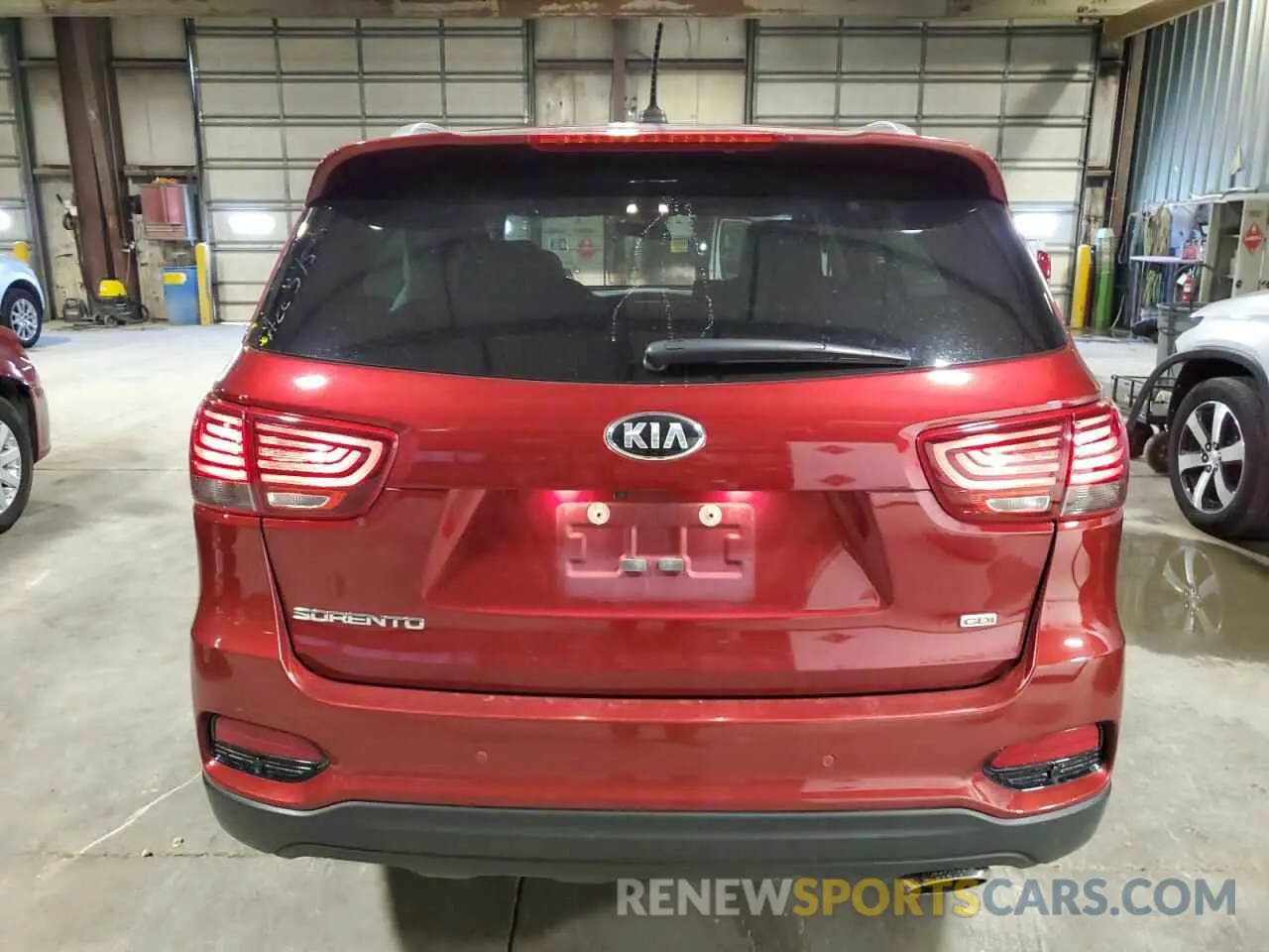 6 fotografías del automóvil dañado 5XYPGDA36LG650556 KIA SORENTO 2020