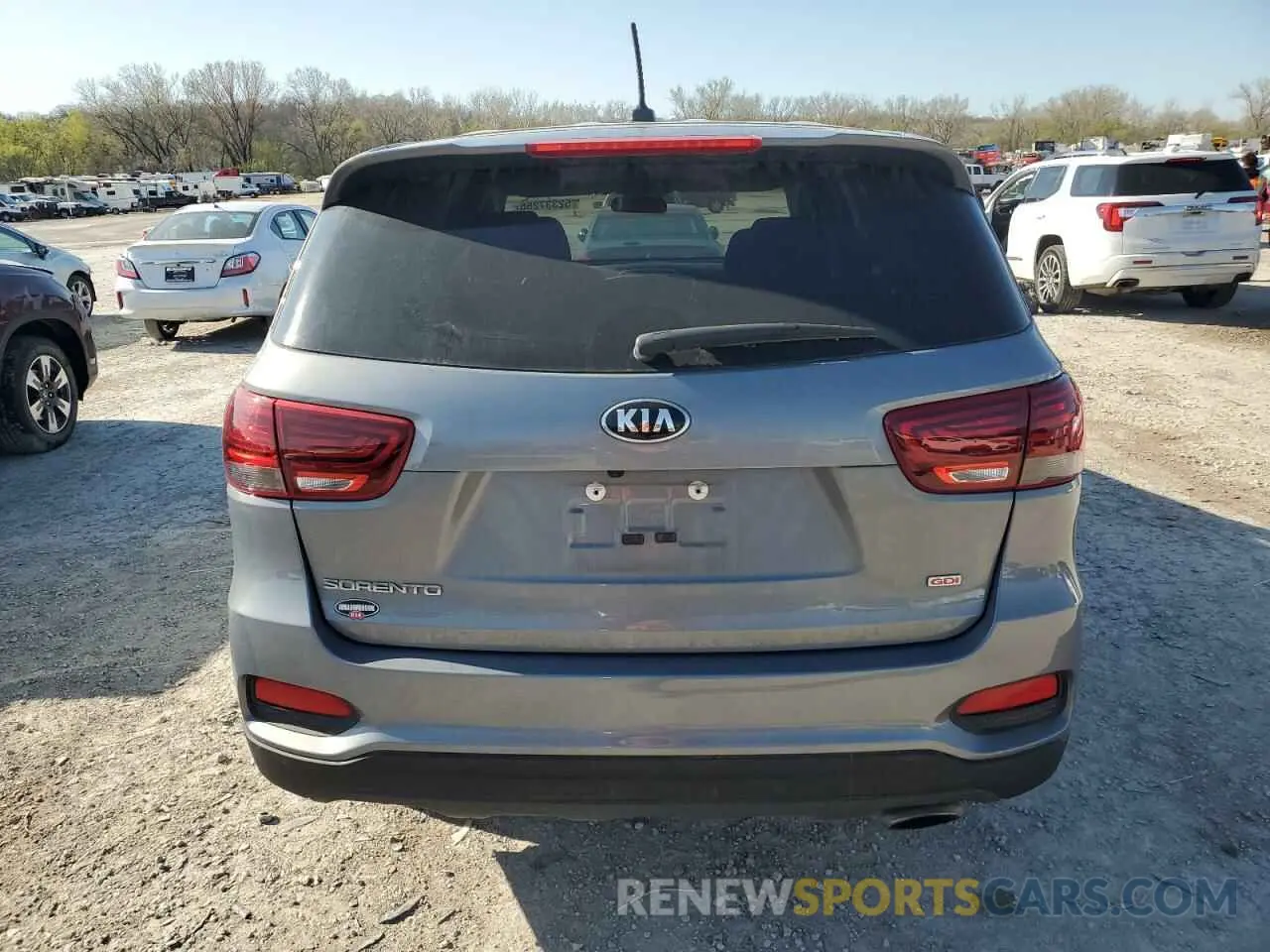 6 fotografías del automóvil dañado 5XYPGDA36LG655353 KIA SORENTO 2020