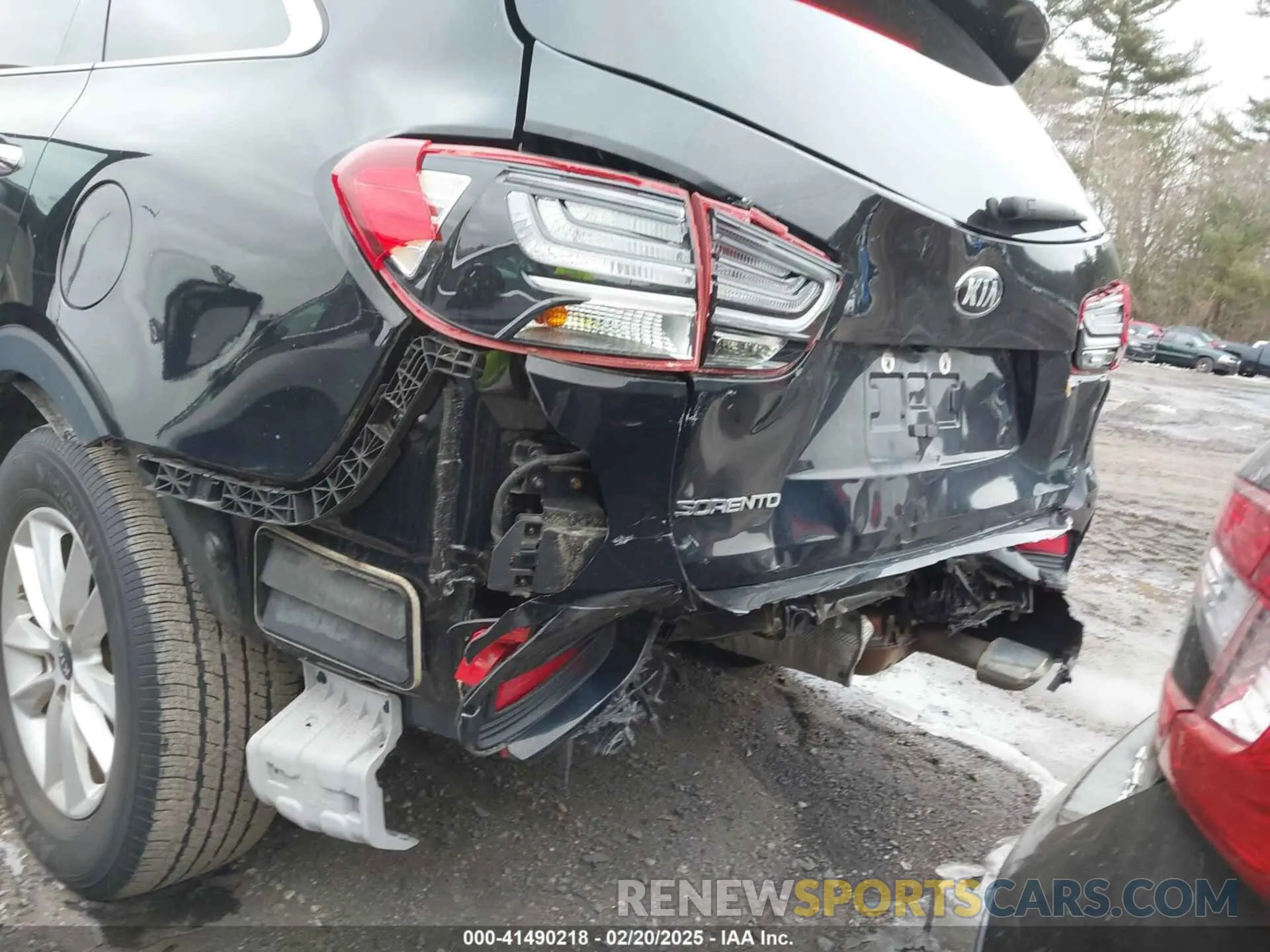6 fotografías del automóvil dañado 5XYPGDA36LG655708 KIA SORENTO 2020