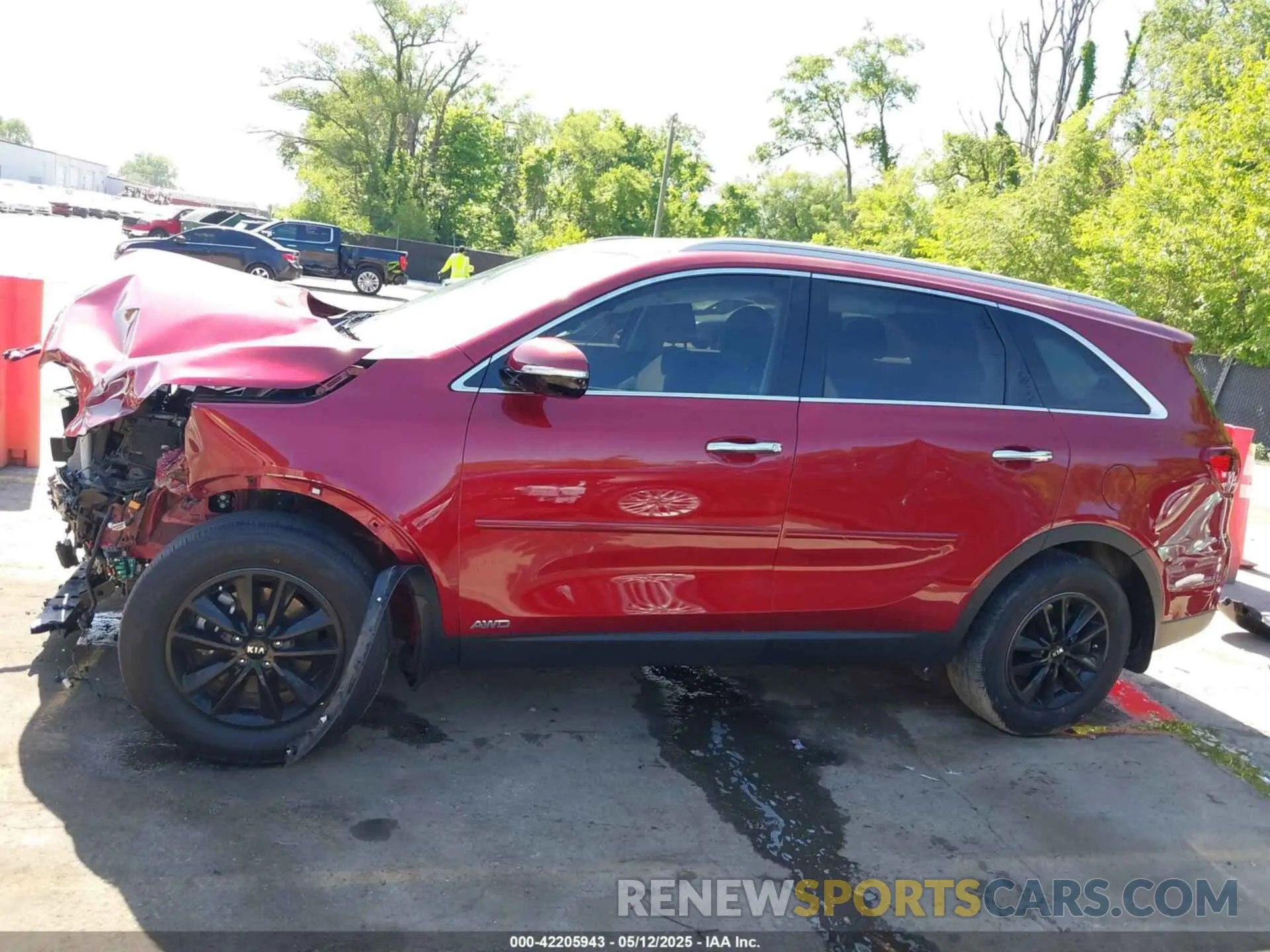 15 fotografías del automóvil dañado 5XYPGDA37LG685798 KIA SORENTO 2020