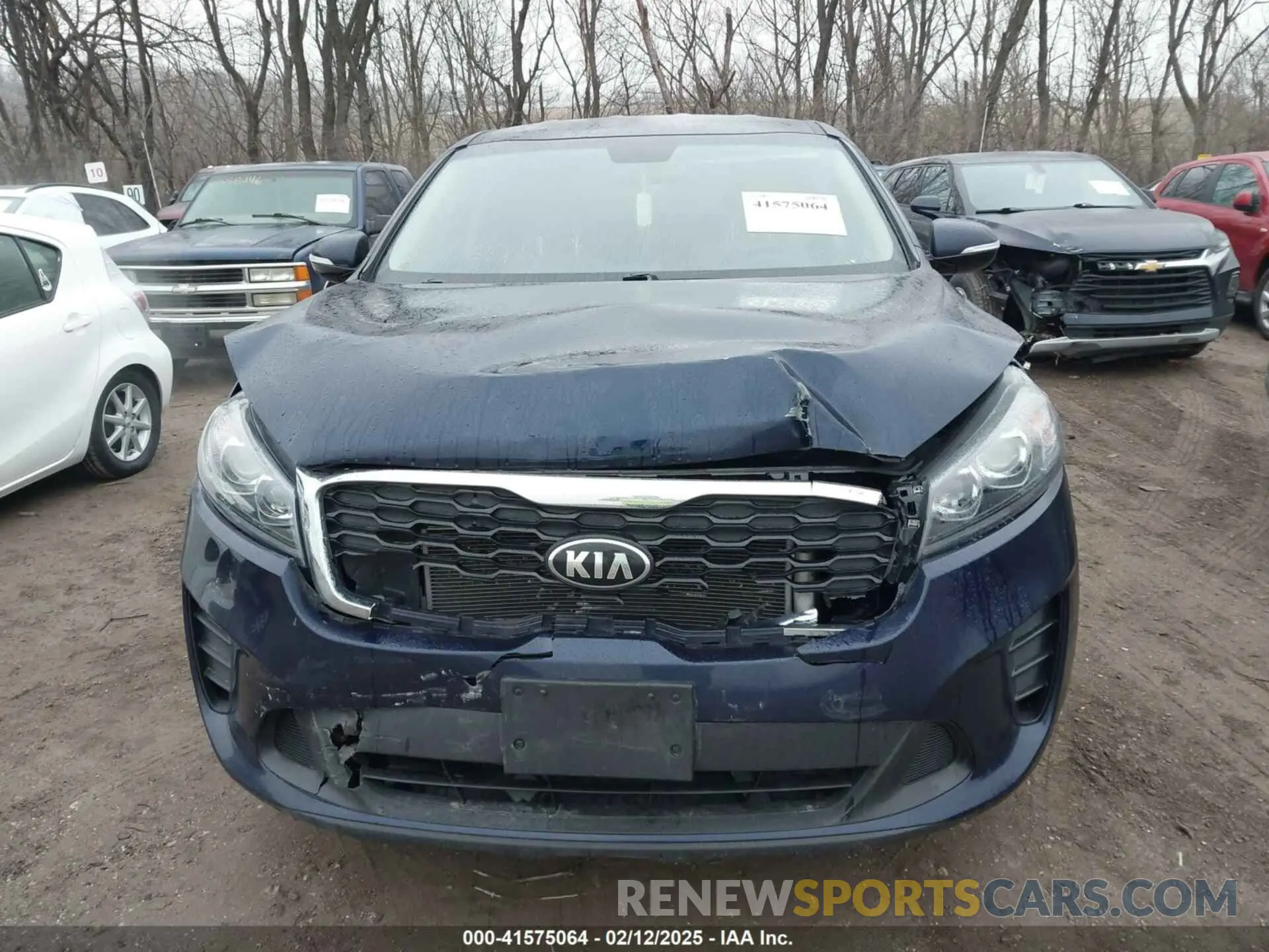 12 fotografías del automóvil dañado 5XYPGDA38LG679993 KIA SORENTO 2020