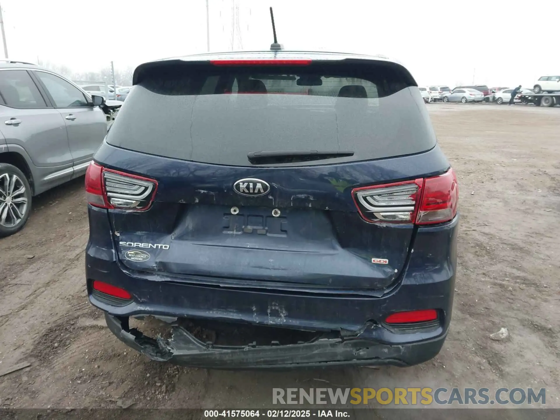 16 fotografías del automóvil dañado 5XYPGDA38LG679993 KIA SORENTO 2020