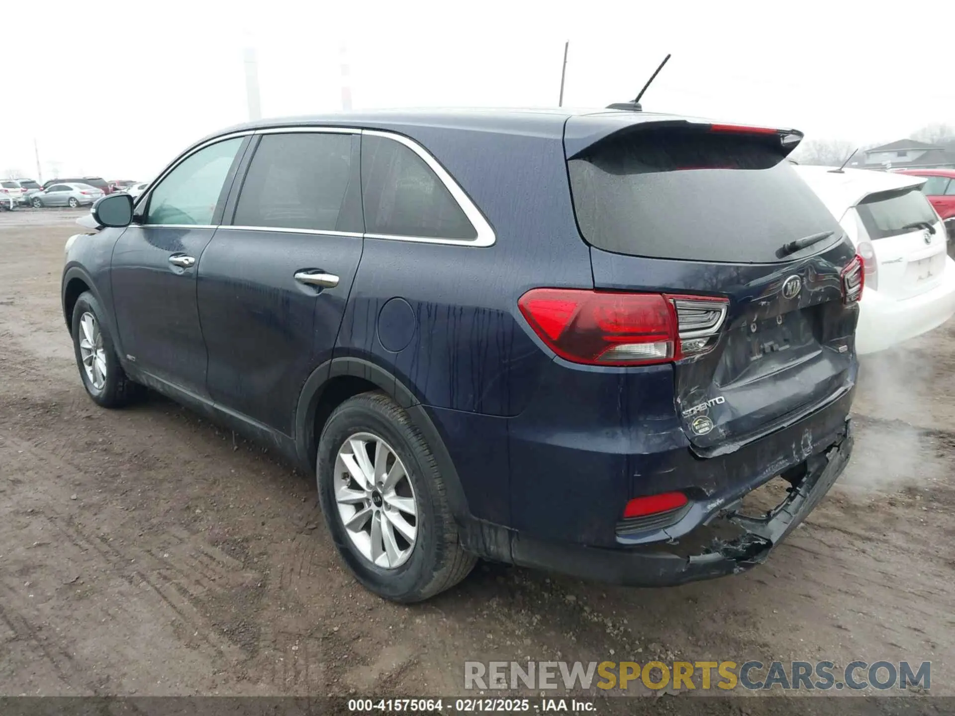 3 fotografías del automóvil dañado 5XYPGDA38LG679993 KIA SORENTO 2020