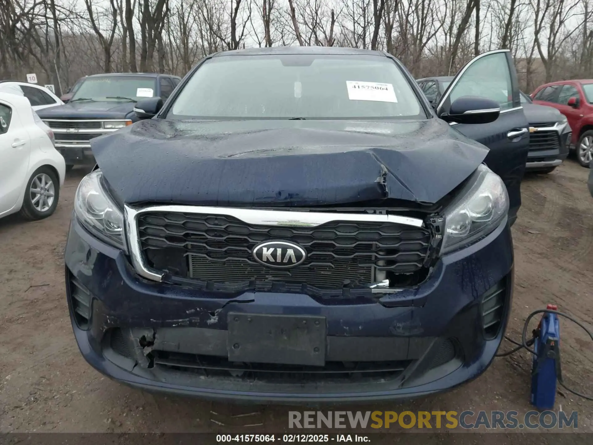 6 fotografías del automóvil dañado 5XYPGDA38LG679993 KIA SORENTO 2020