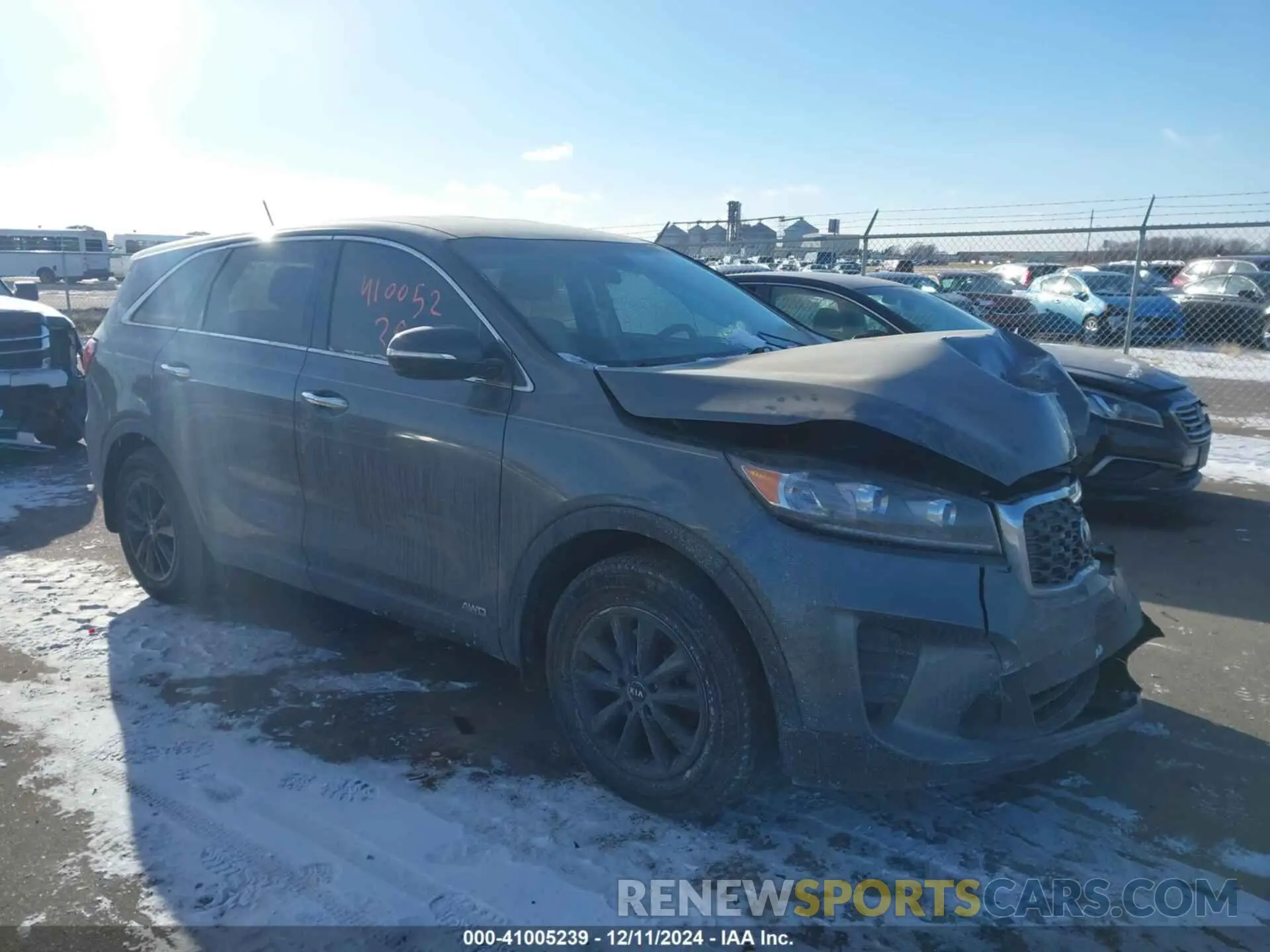 1 fotografías del automóvil dañado 5XYPGDA39LG664676 KIA SORENTO 2020