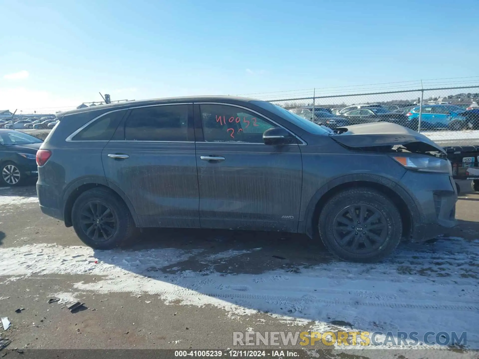 13 fotografías del automóvil dañado 5XYPGDA39LG664676 KIA SORENTO 2020
