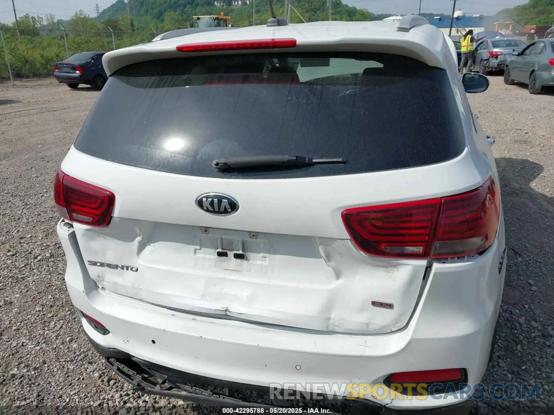 6 fotografías del automóvil dañado 5XYPGDA3XLG629029 KIA SORENTO 2020