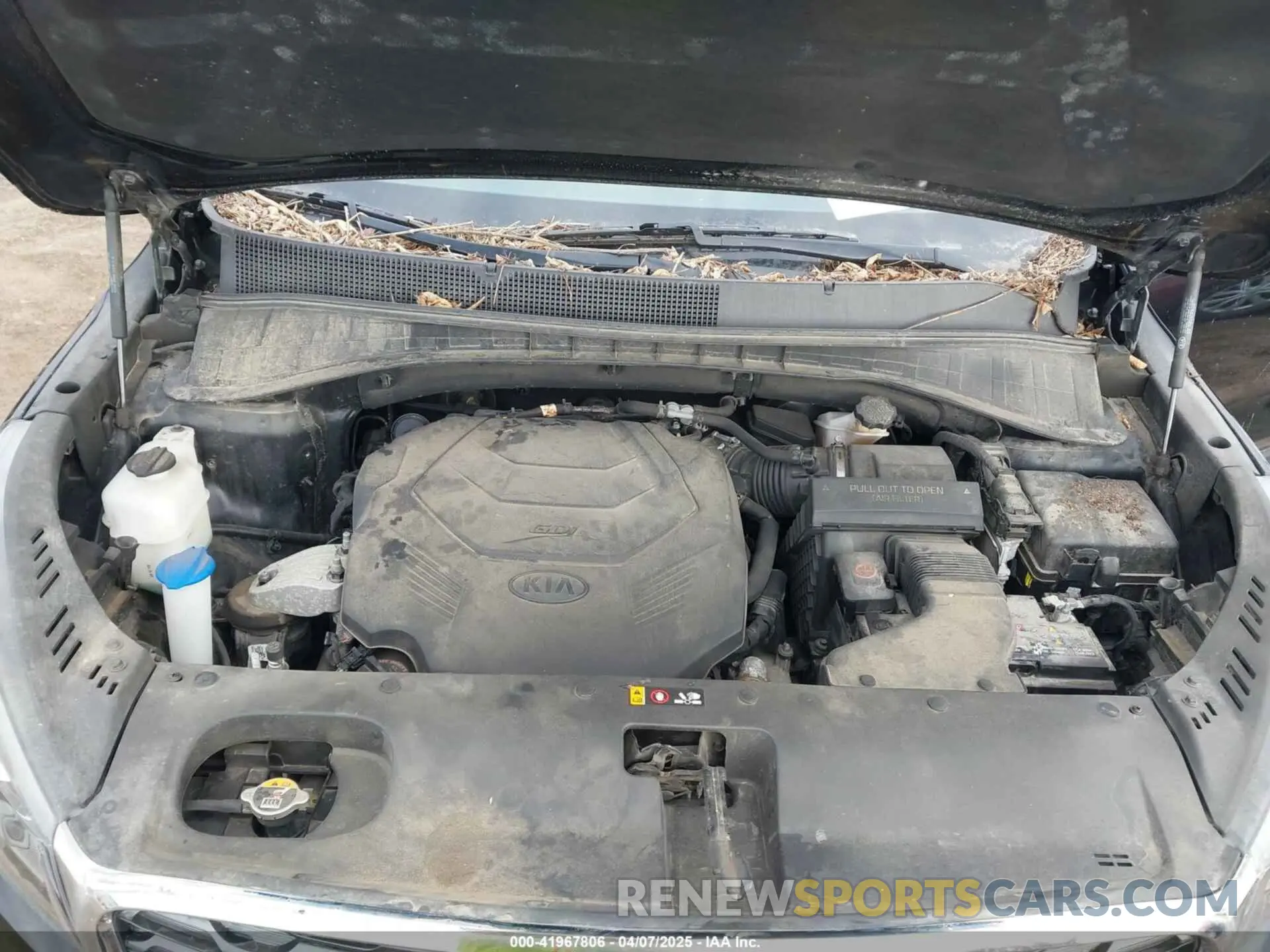10 fotografías del automóvil dañado 5XYPGDA51LG667394 KIA SORENTO 2020