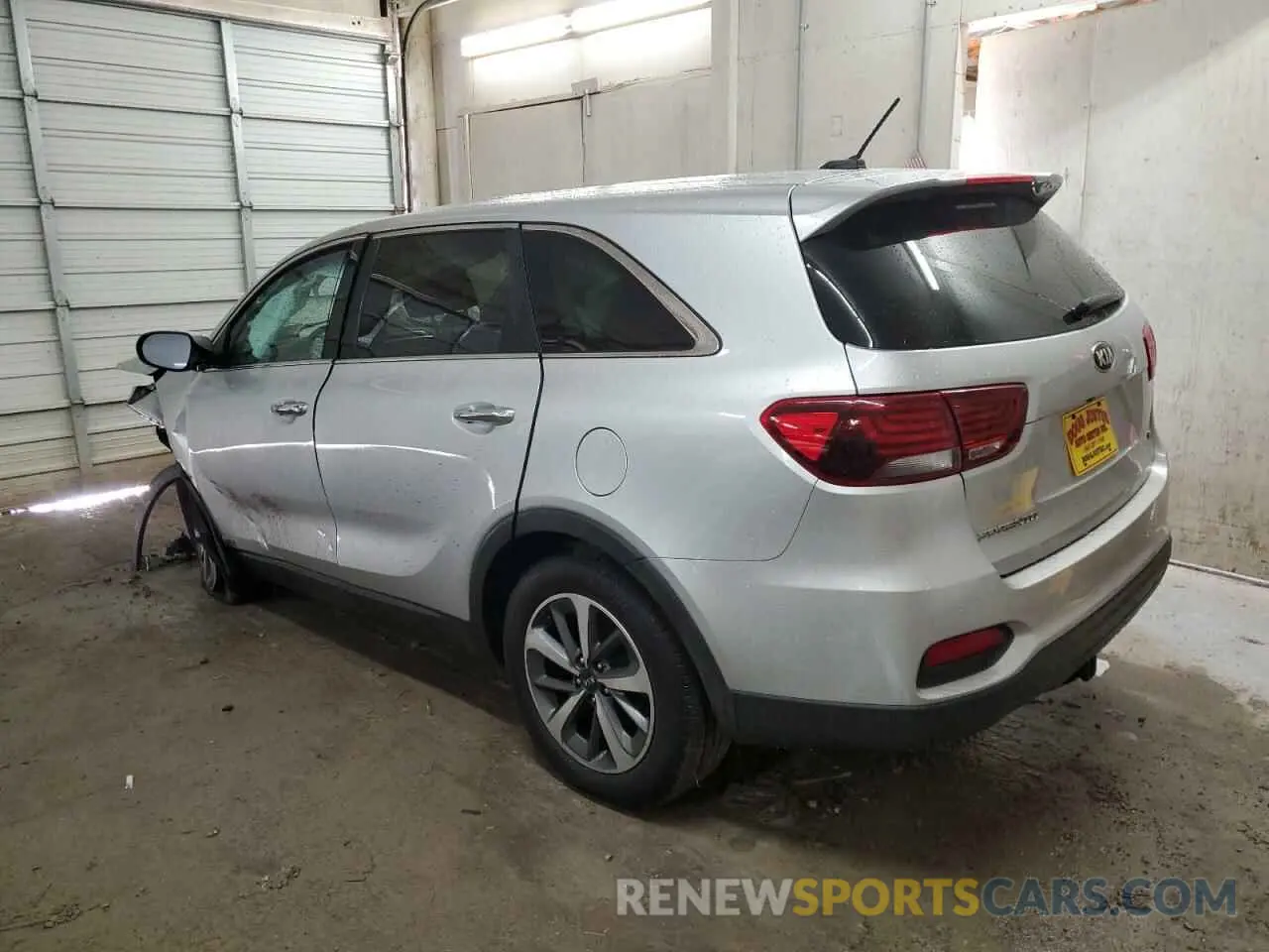 2 fotografías del automóvil dañado 5XYPGDA51LG679707 KIA SORENTO 2020