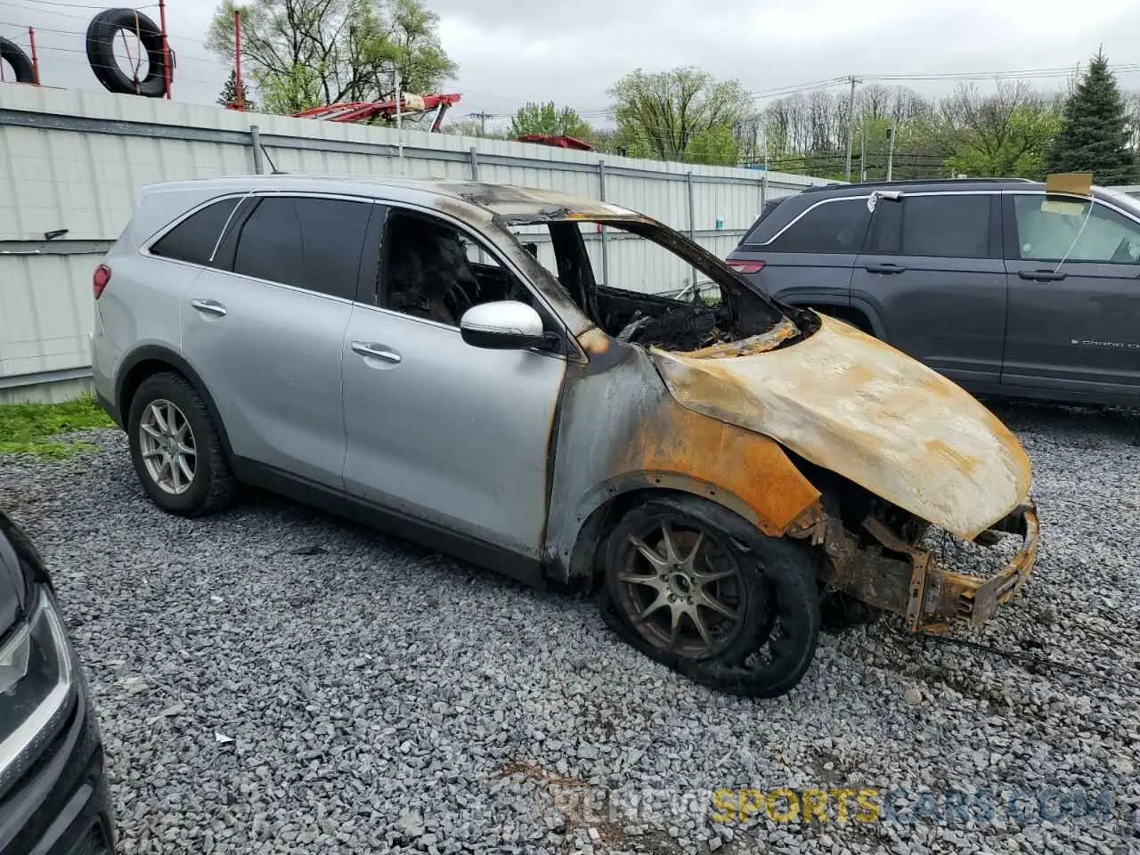 4 fotografías del automóvil dañado 5XYPGDA51LG691890 KIA SORENTO 2020