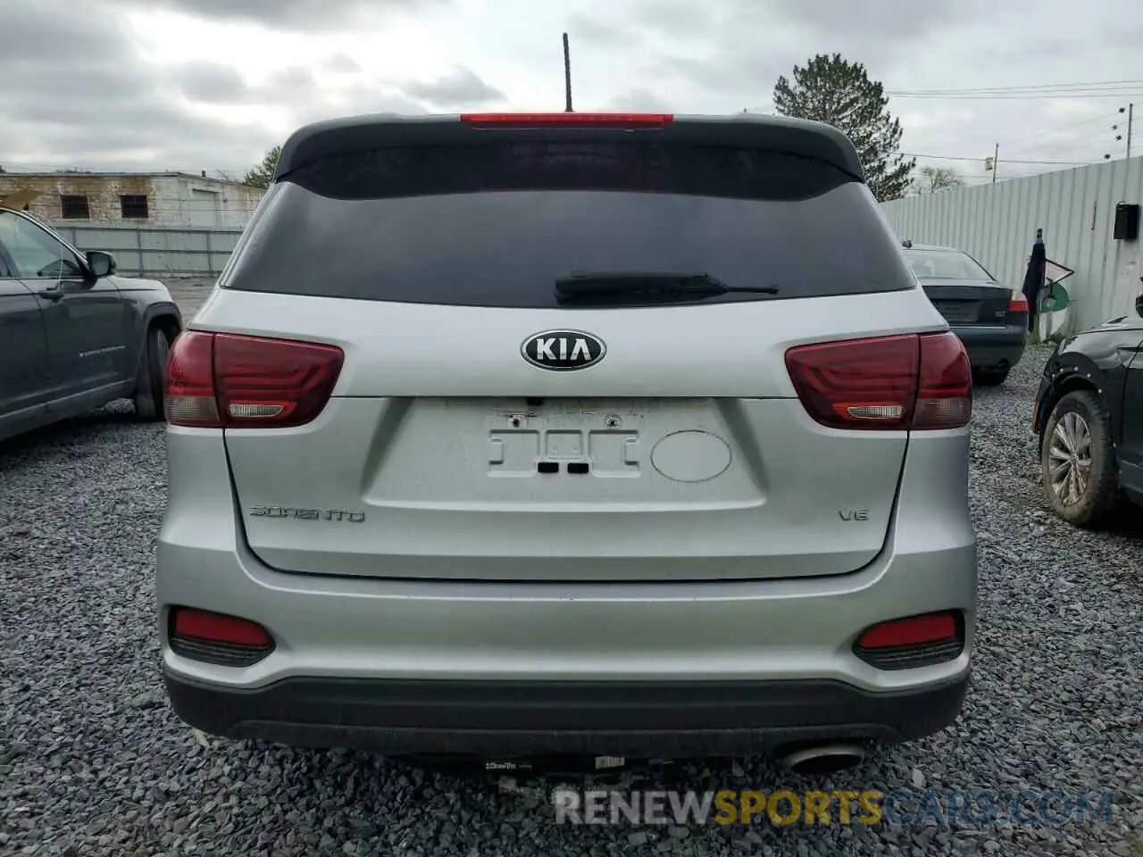 6 fotografías del automóvil dañado 5XYPGDA51LG691890 KIA SORENTO 2020