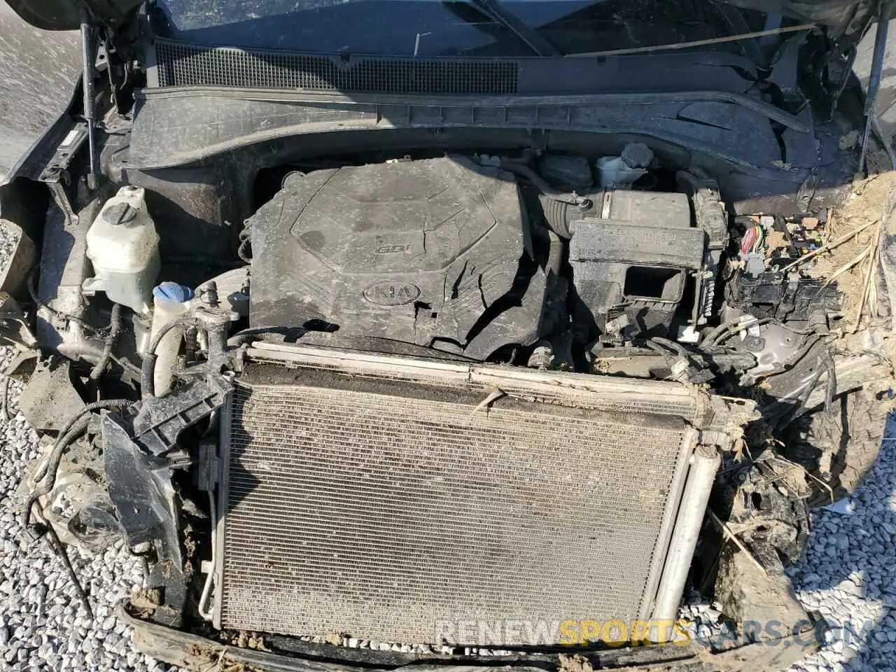 14 fotografías del automóvil dañado 5XYPGDA53LG613403 KIA SORENTO 2020