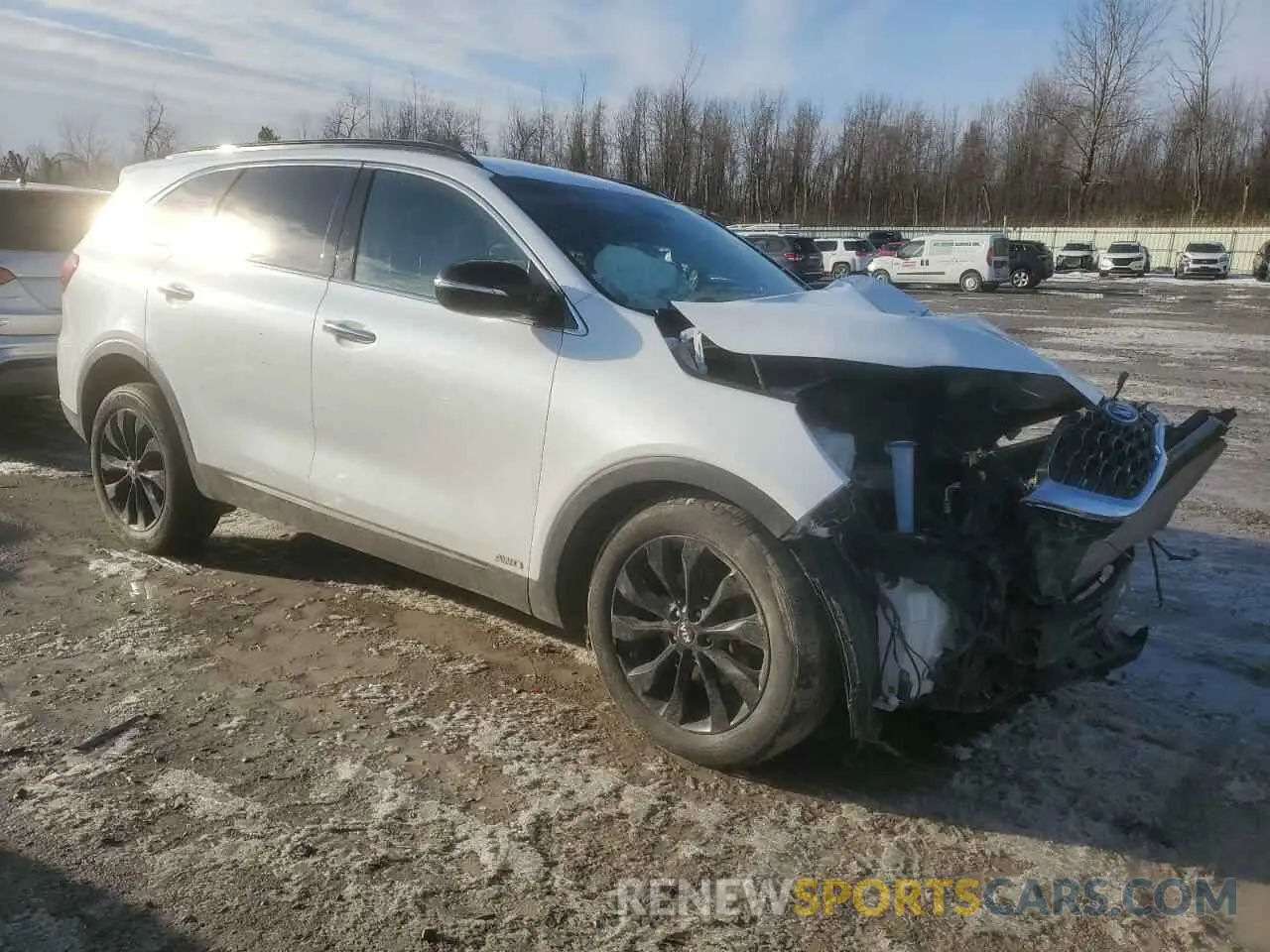 4 fotografías del automóvil dañado 5XYPGDA53LG667946 KIA SORENTO 2020