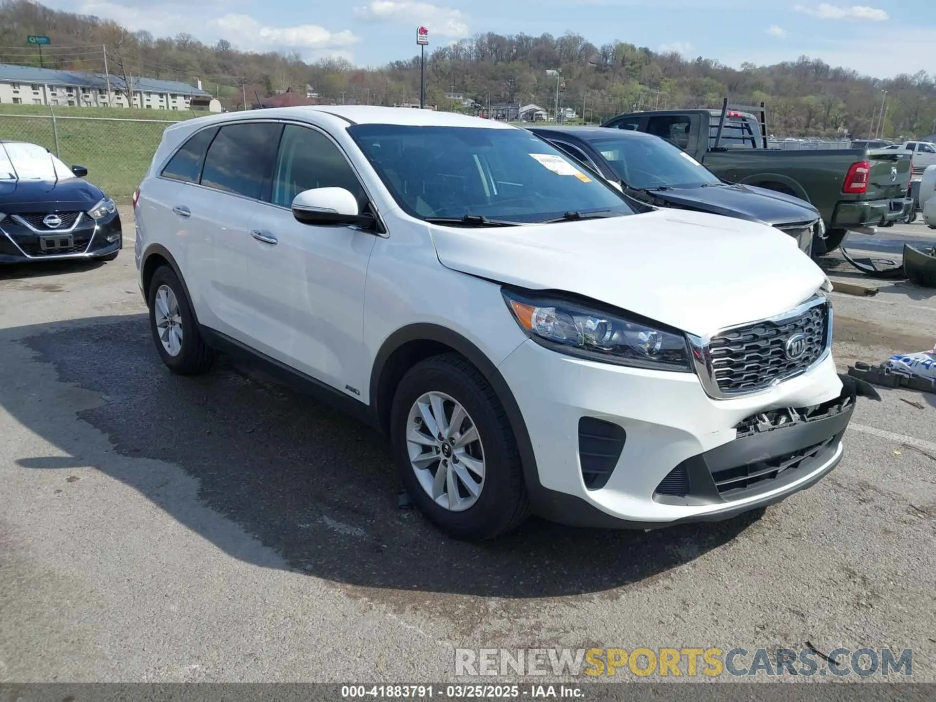 1 fotografías del automóvil dañado 5XYPGDA55LG613631 KIA SORENTO 2020