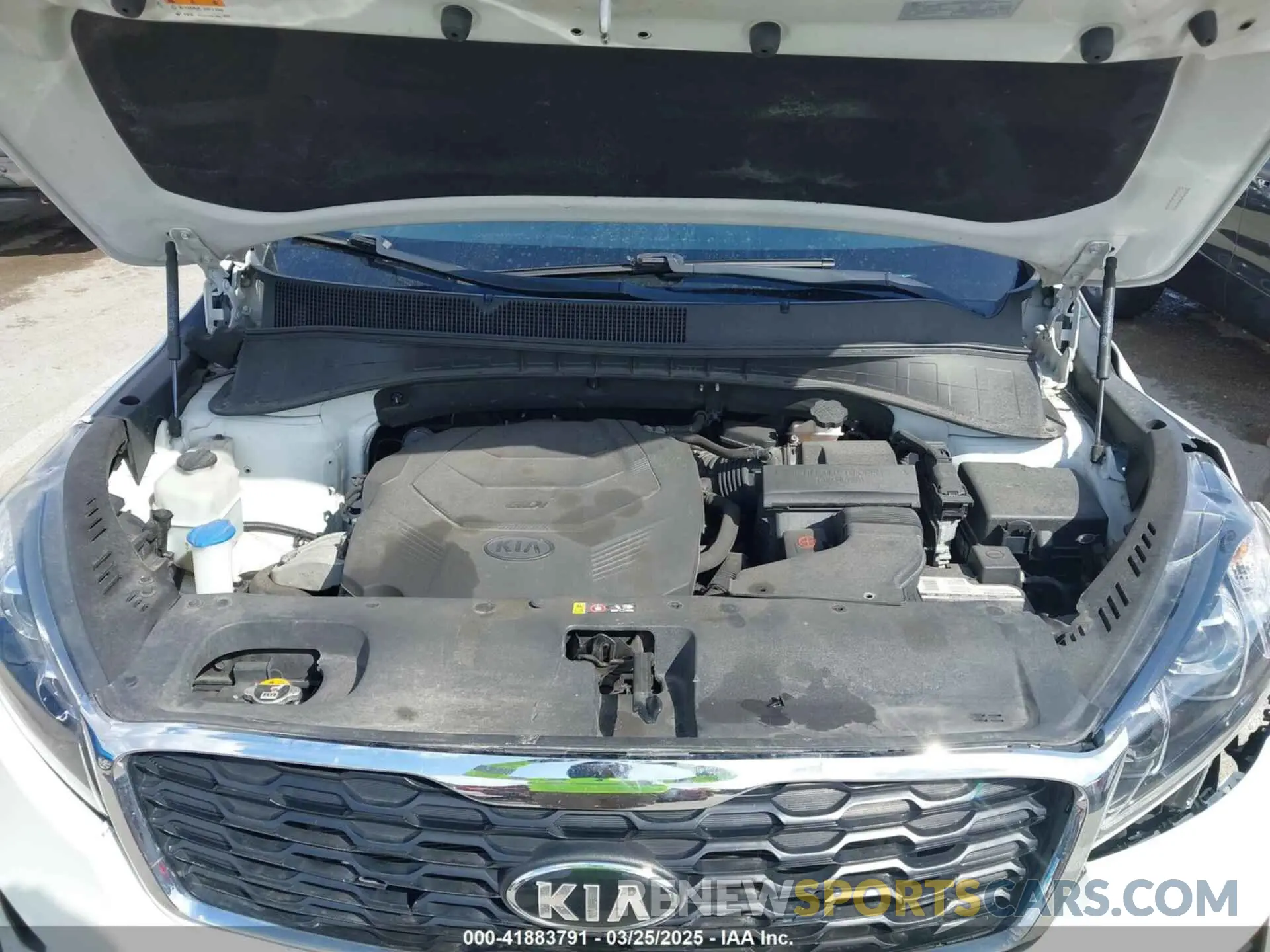10 fotografías del automóvil dañado 5XYPGDA55LG613631 KIA SORENTO 2020