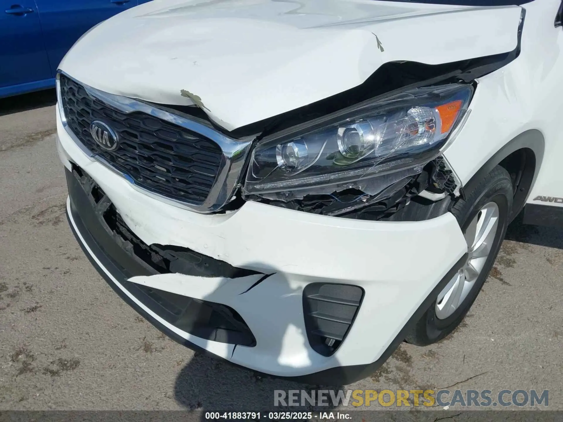 6 fotografías del automóvil dañado 5XYPGDA55LG613631 KIA SORENTO 2020