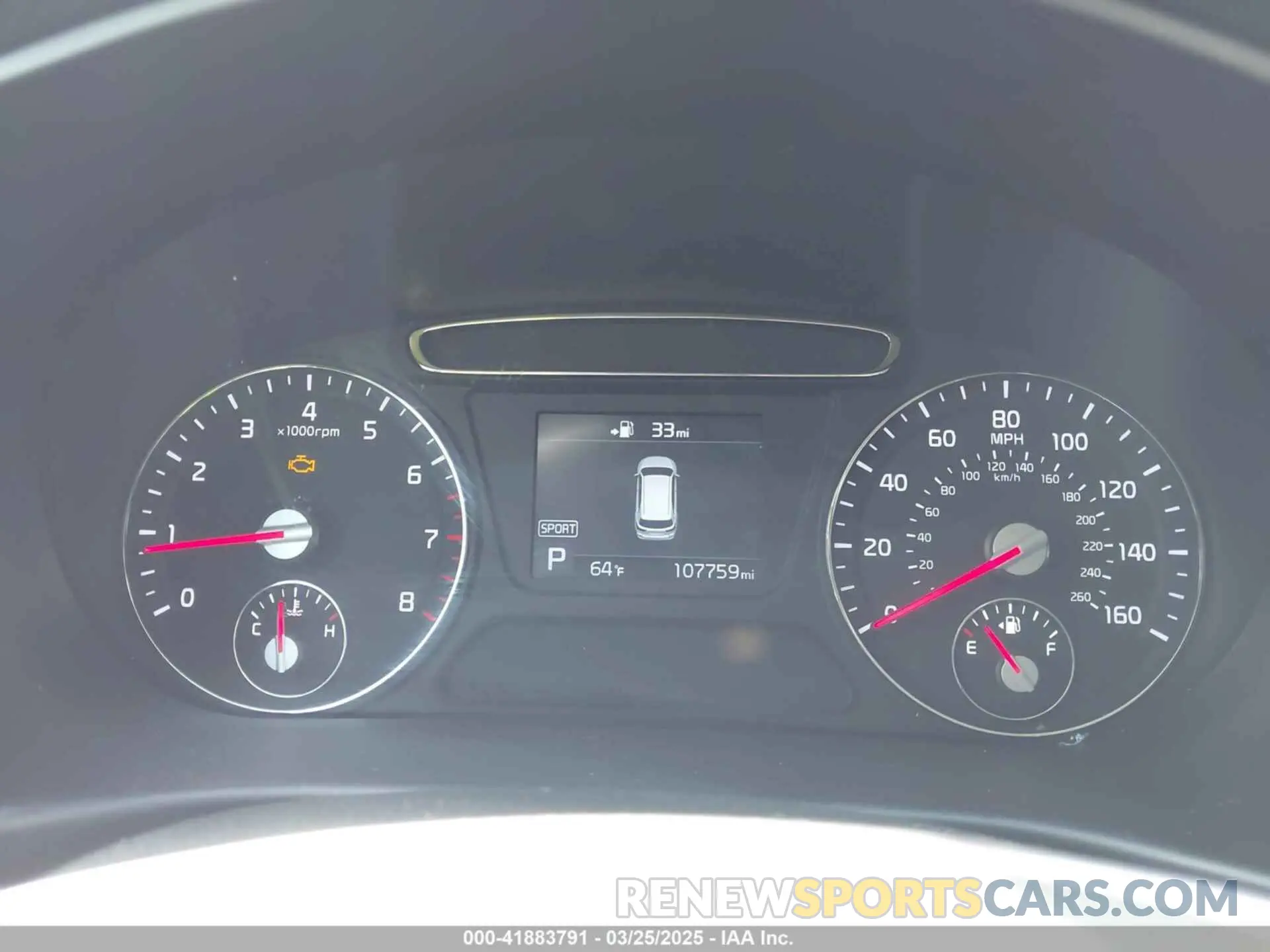 7 fotografías del automóvil dañado 5XYPGDA55LG613631 KIA SORENTO 2020