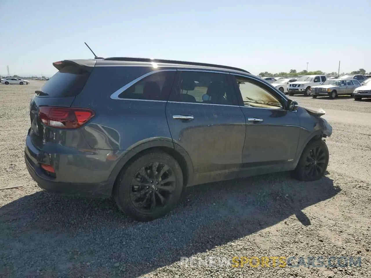3 fotografías del automóvil dañado 5XYPGDA56LG675782 KIA SORENTO 2020