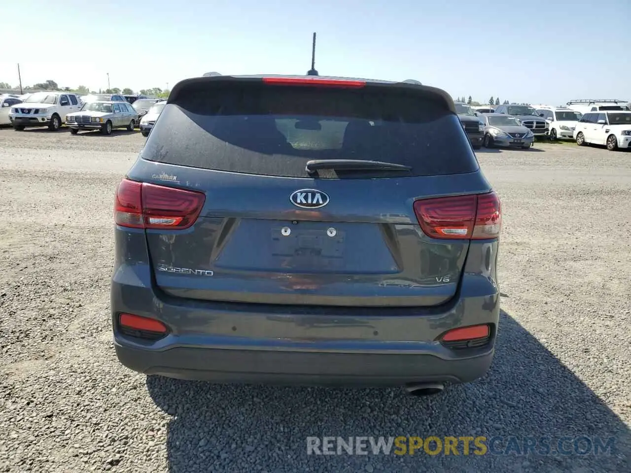 6 fotografías del automóvil dañado 5XYPGDA56LG675782 KIA SORENTO 2020