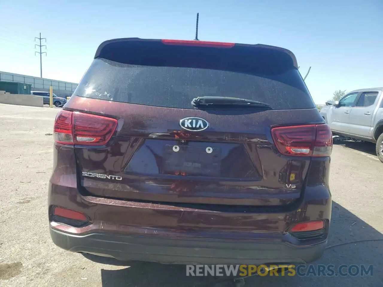 6 fotografías del automóvil dañado 5XYPGDA58LG618600 KIA SORENTO 2020
