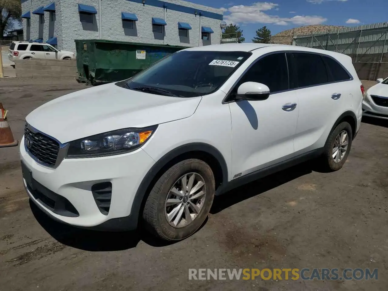 1 fotografías del automóvil dañado 5XYPGDA59LG619478 KIA SORENTO 2020