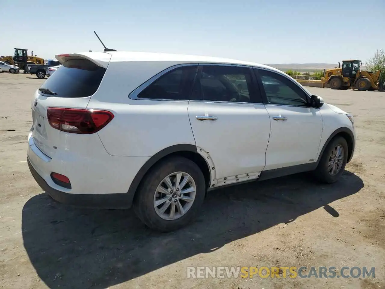 3 fotografías del automóvil dañado 5XYPGDA59LG619478 KIA SORENTO 2020