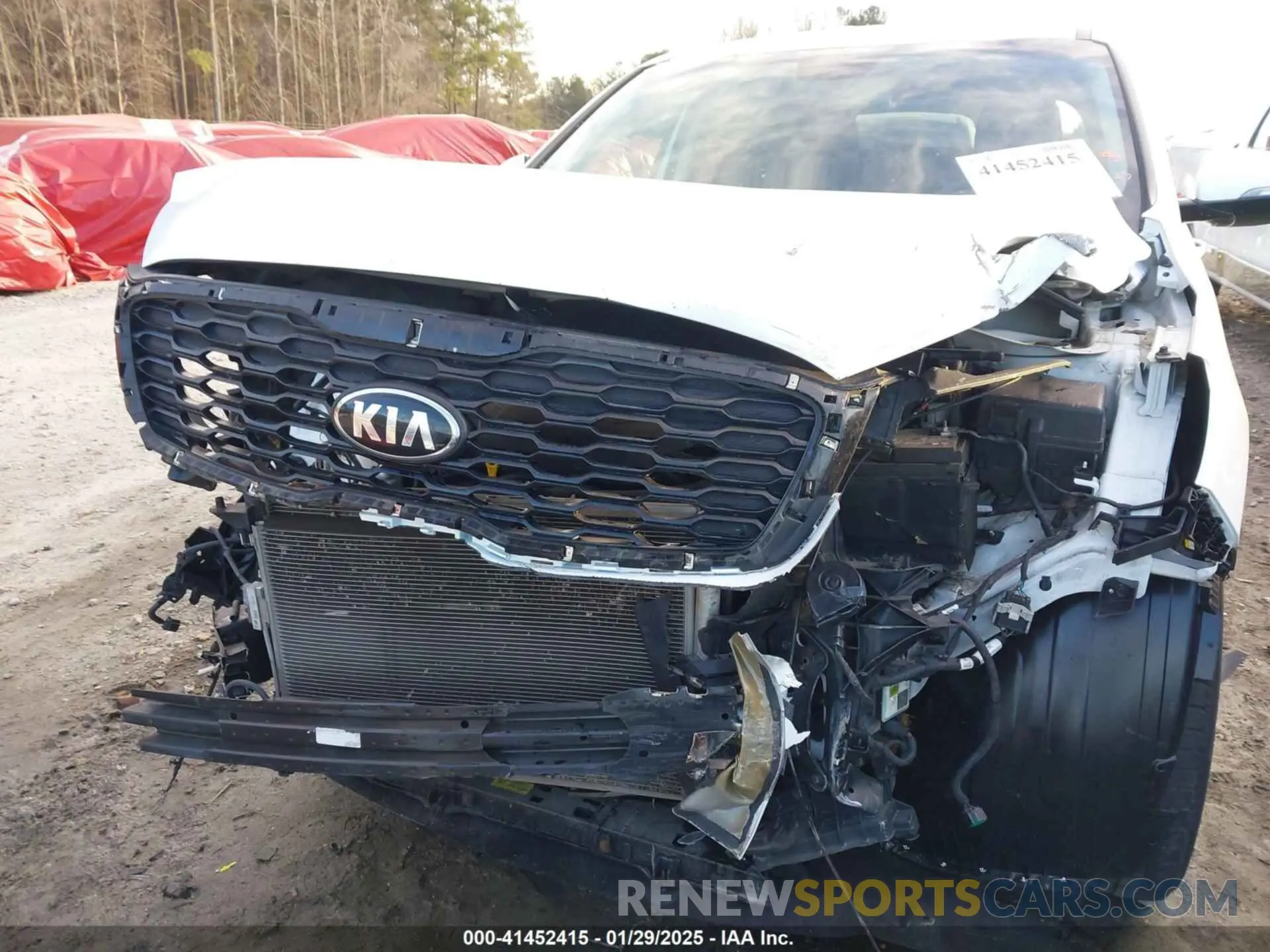 19 fotografías del automóvil dañado 5XYPGDA59LG620680 KIA SORENTO 2020