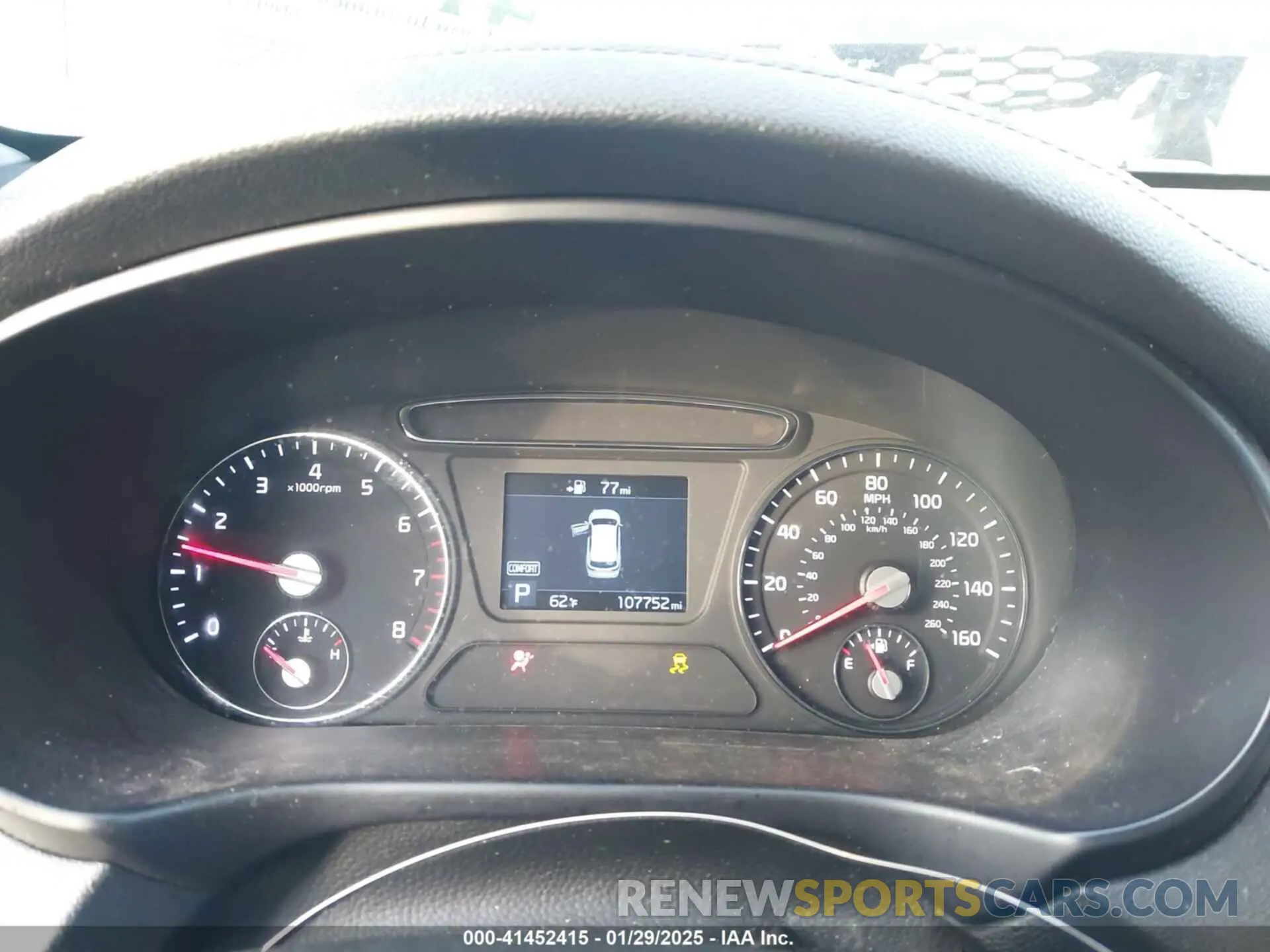 7 fotografías del automóvil dañado 5XYPGDA59LG620680 KIA SORENTO 2020