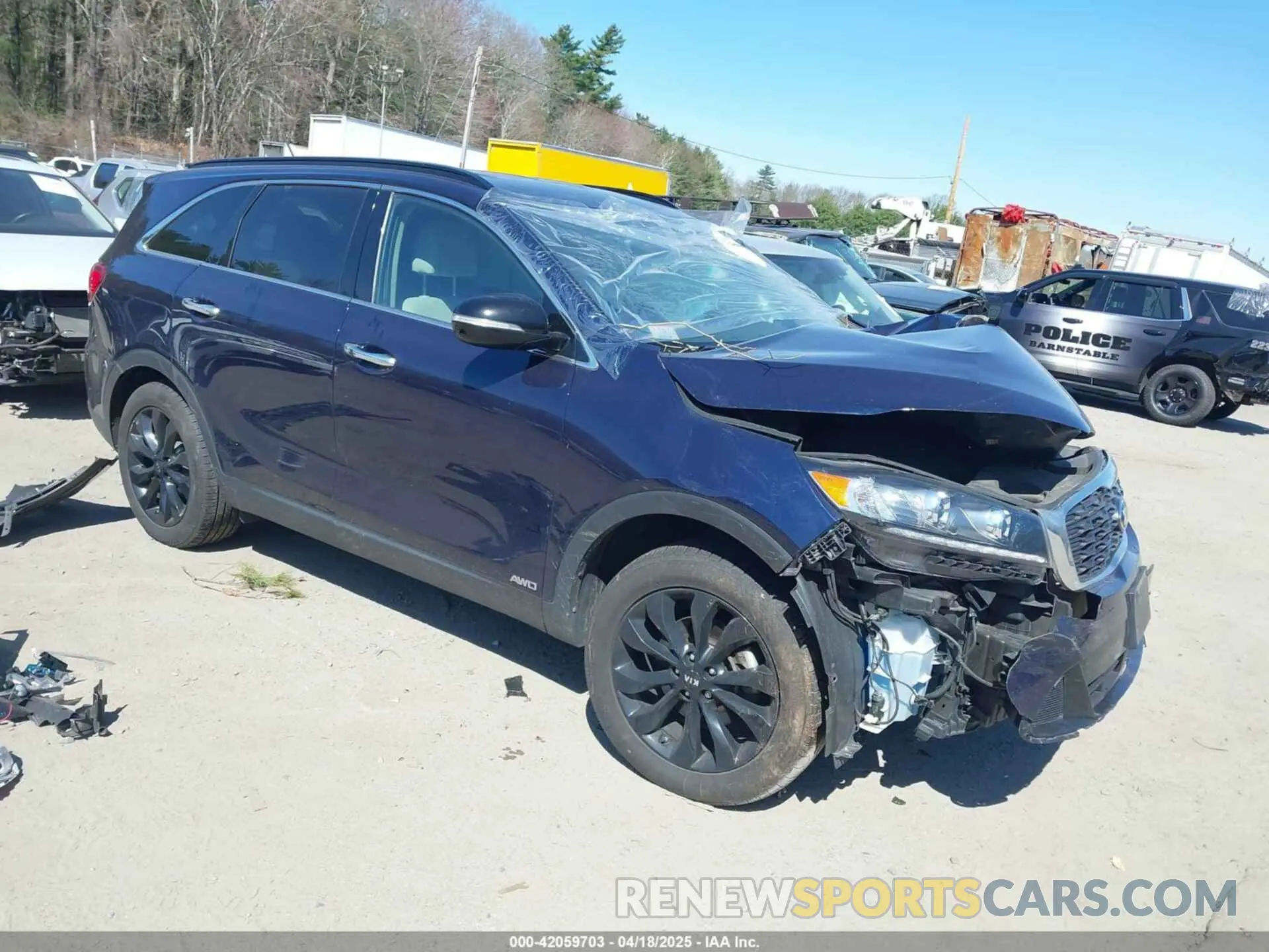 1 fotografías del automóvil dañado 5XYPGDA59LG684461 KIA SORENTO 2020