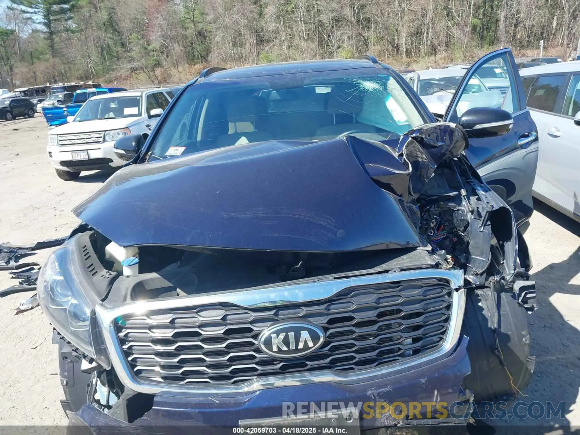 10 fotografías del automóvil dañado 5XYPGDA59LG684461 KIA SORENTO 2020
