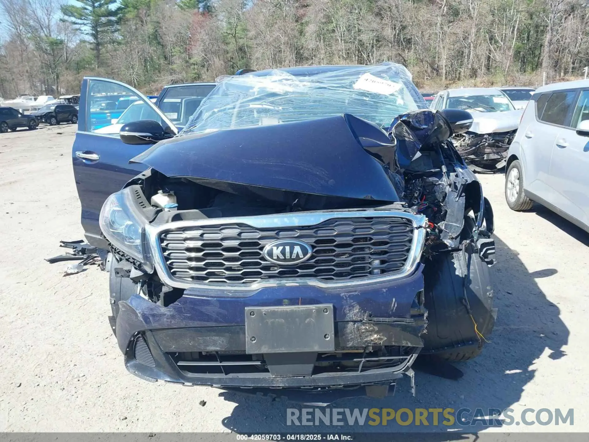11 fotografías del automóvil dañado 5XYPGDA59LG684461 KIA SORENTO 2020
