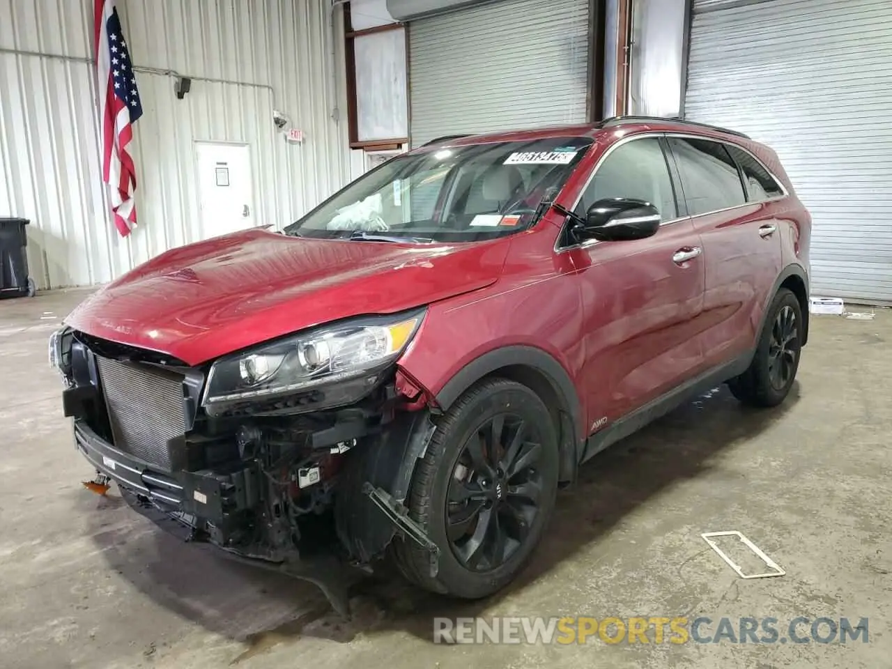 1 fotografías del automóvil dañado 5XYPGDA59LG696609 KIA SORENTO 2020