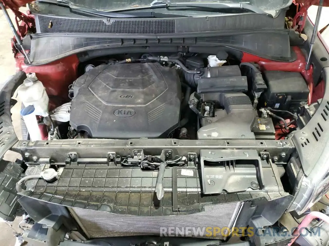 12 fotografías del automóvil dañado 5XYPGDA59LG696609 KIA SORENTO 2020