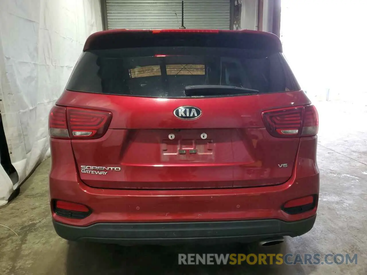 6 fotografías del automóvil dañado 5XYPGDA59LG696609 KIA SORENTO 2020