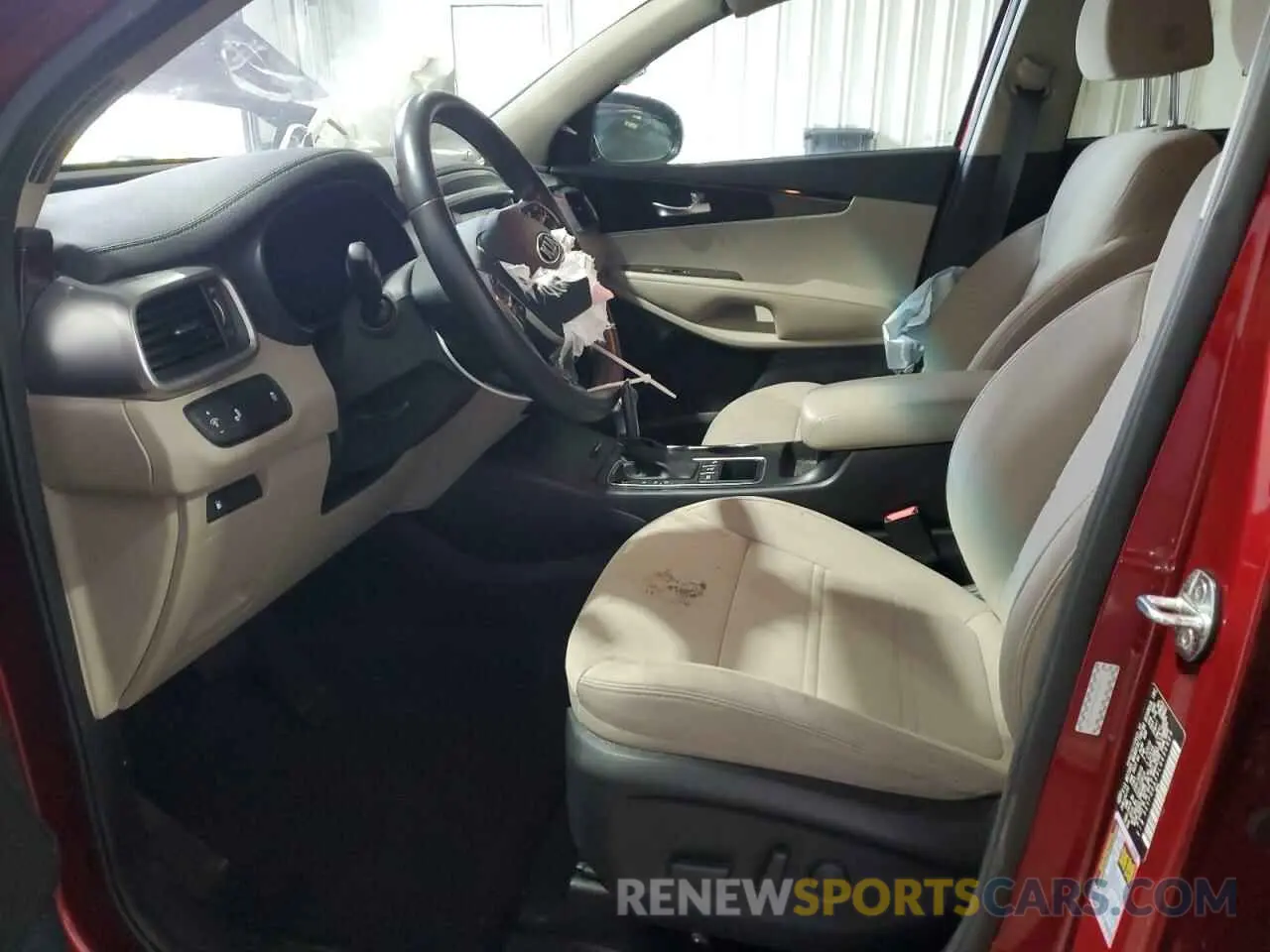 7 fotografías del automóvil dañado 5XYPGDA59LG696609 KIA SORENTO 2020
