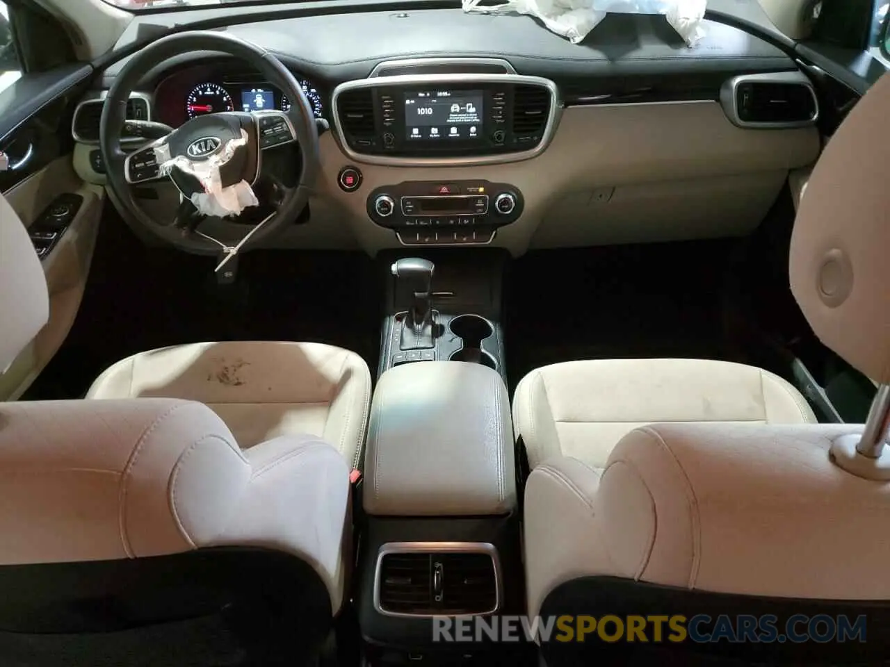 8 fotografías del automóvil dañado 5XYPGDA59LG696609 KIA SORENTO 2020